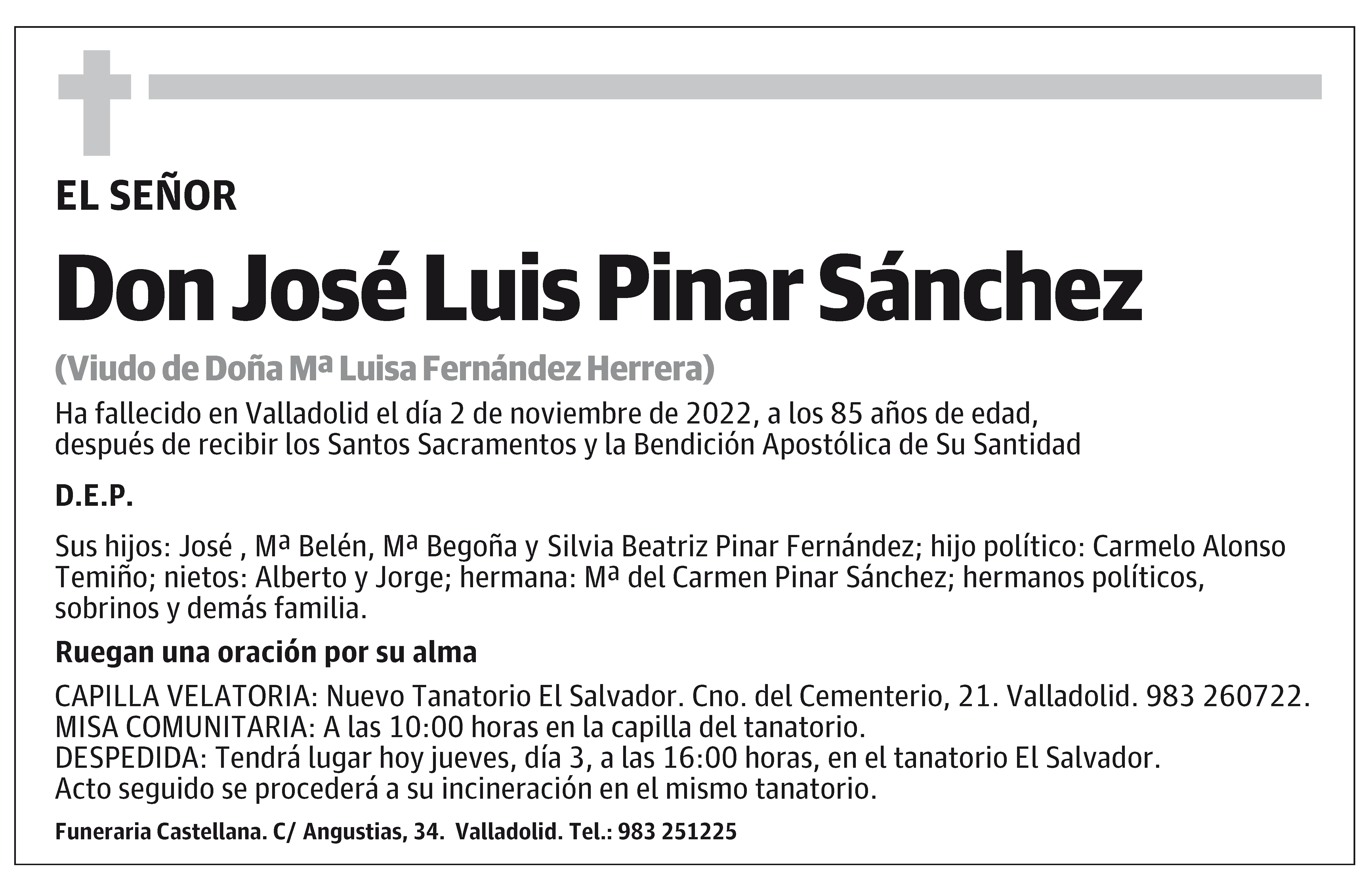 José Luis Pinar Sánchez
