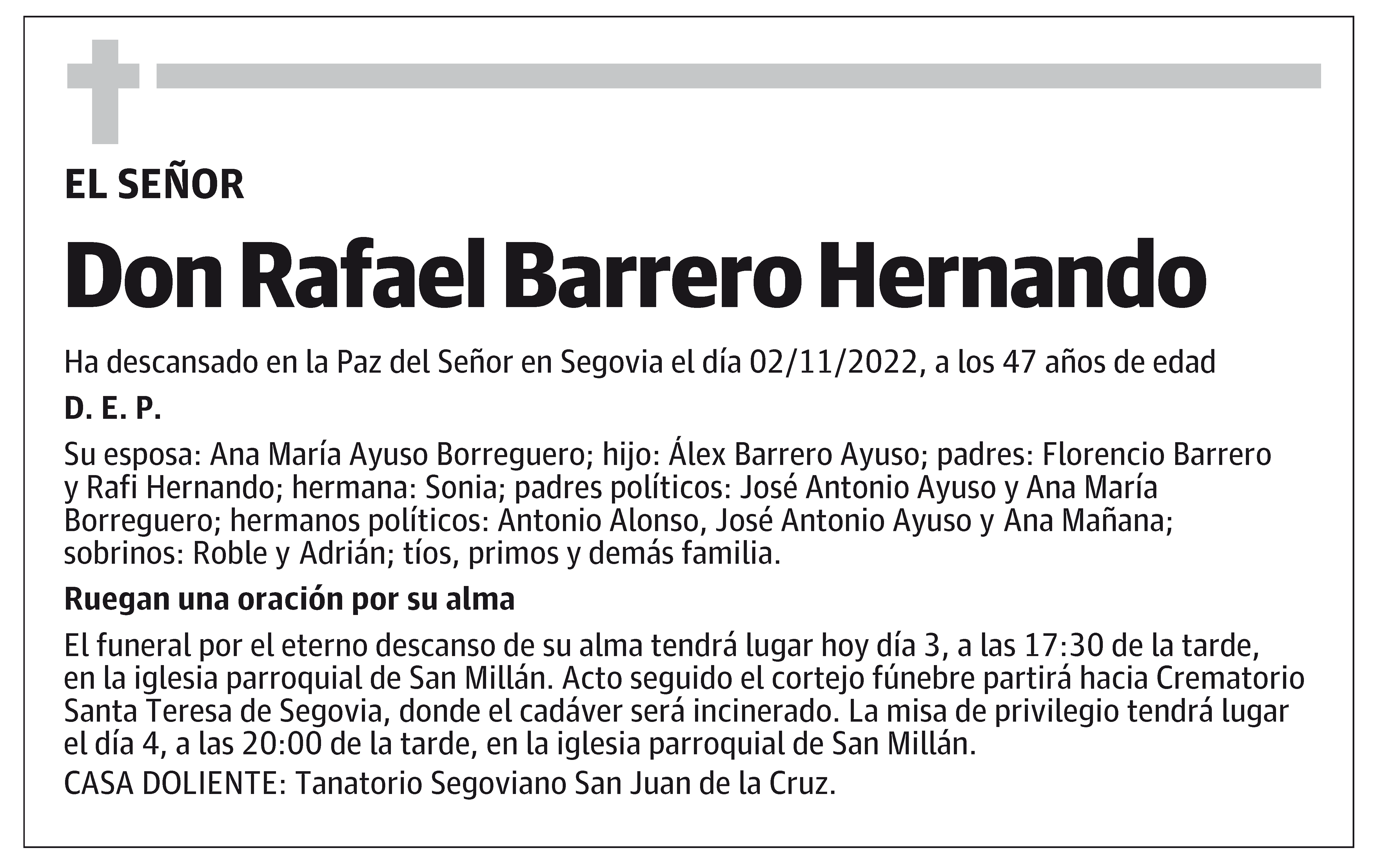Rafael Barrero Hernando