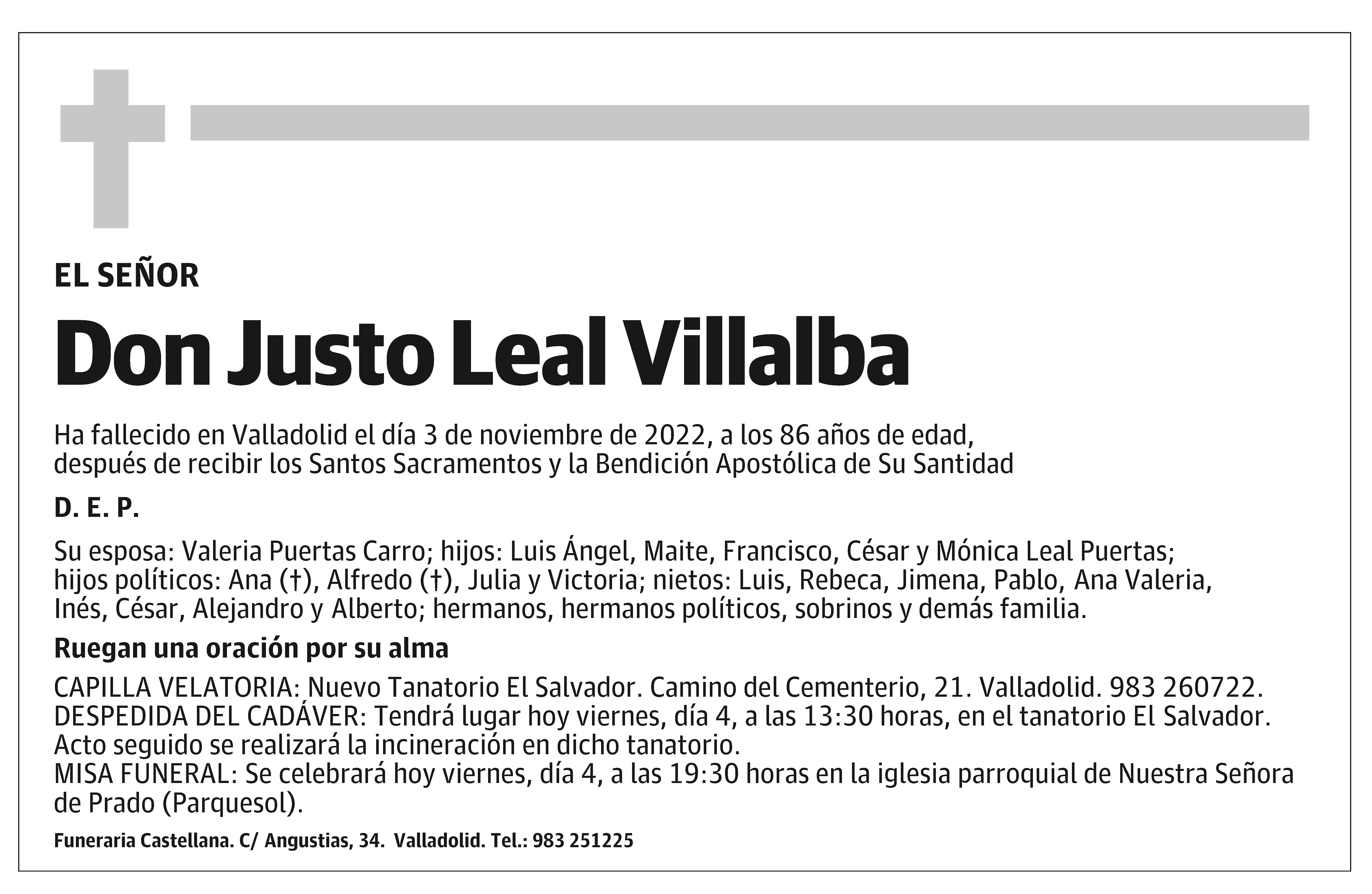 Justo Leal Villalba