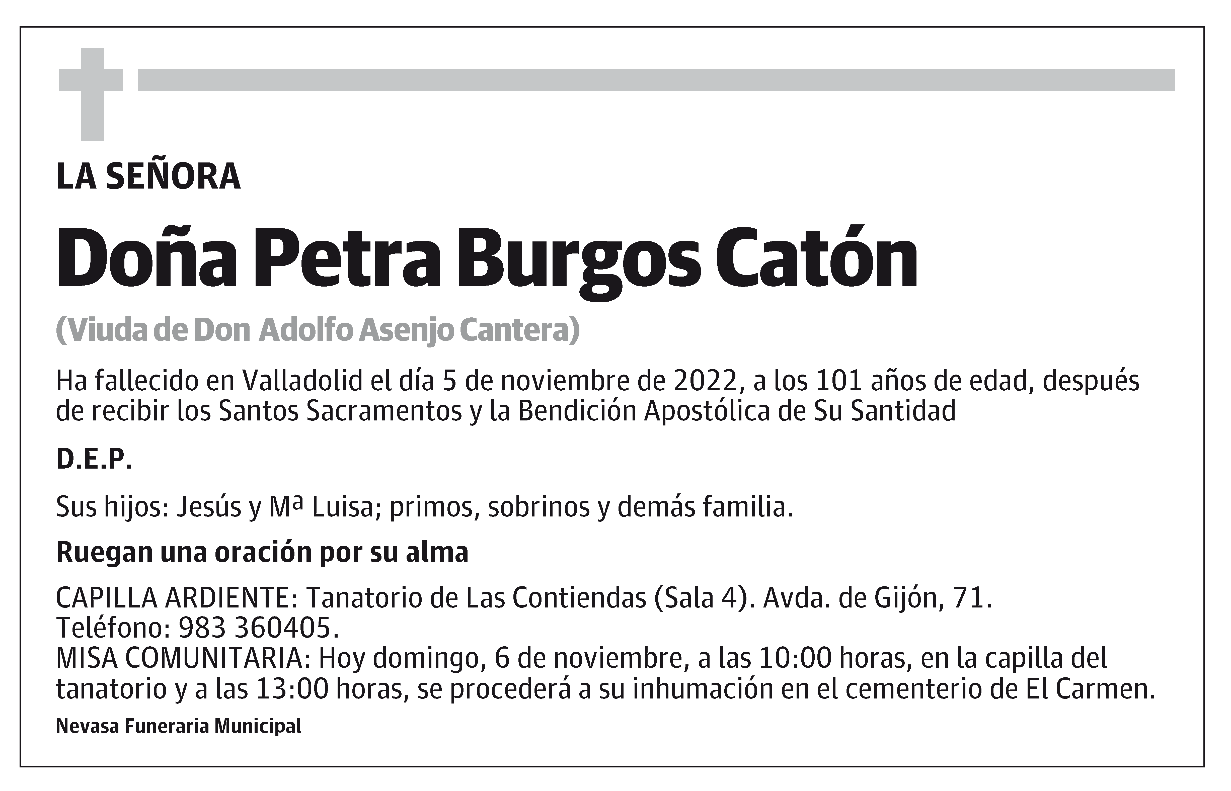 Petra Burgos Catón