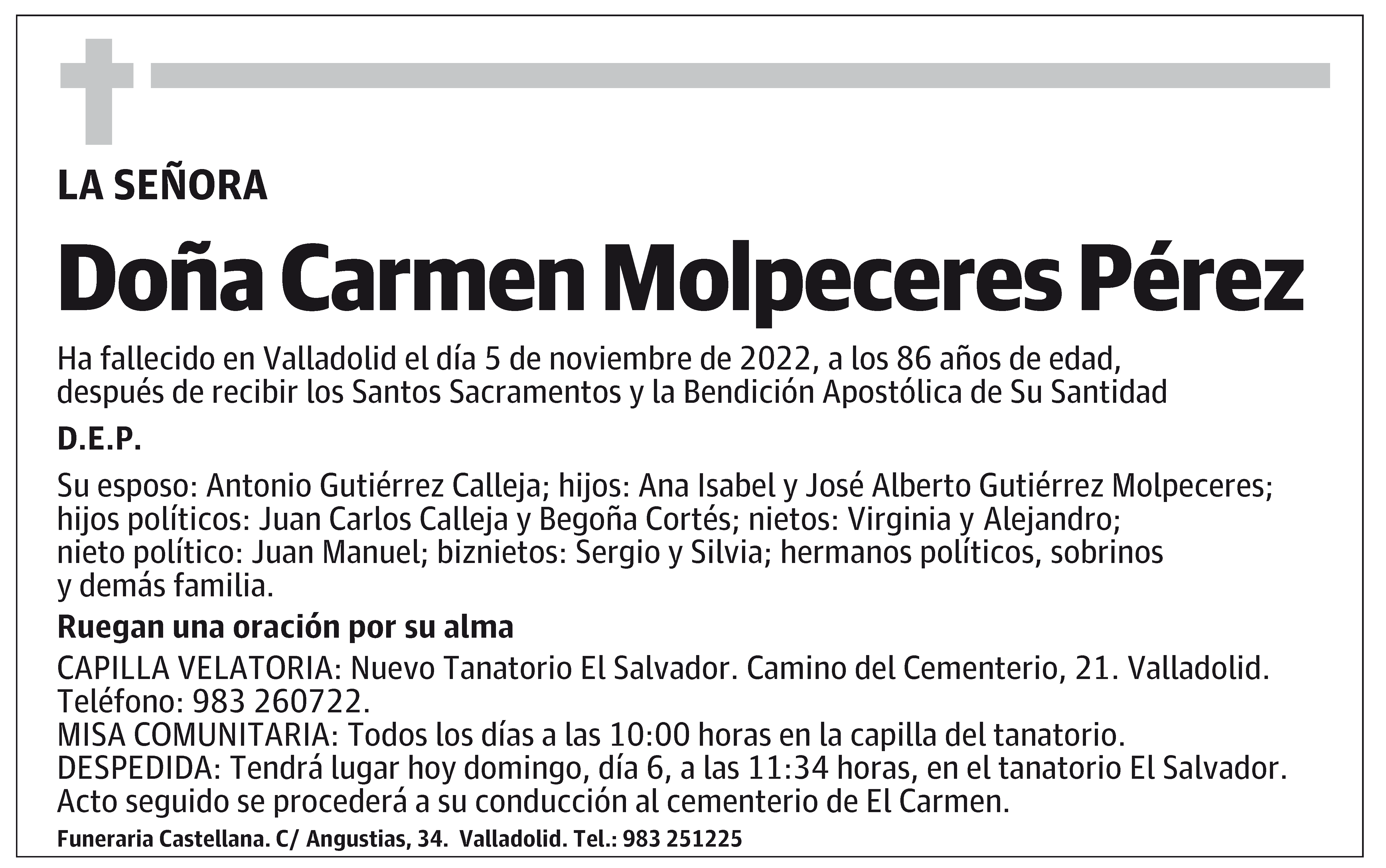 Carmen Molpeceres Pérez