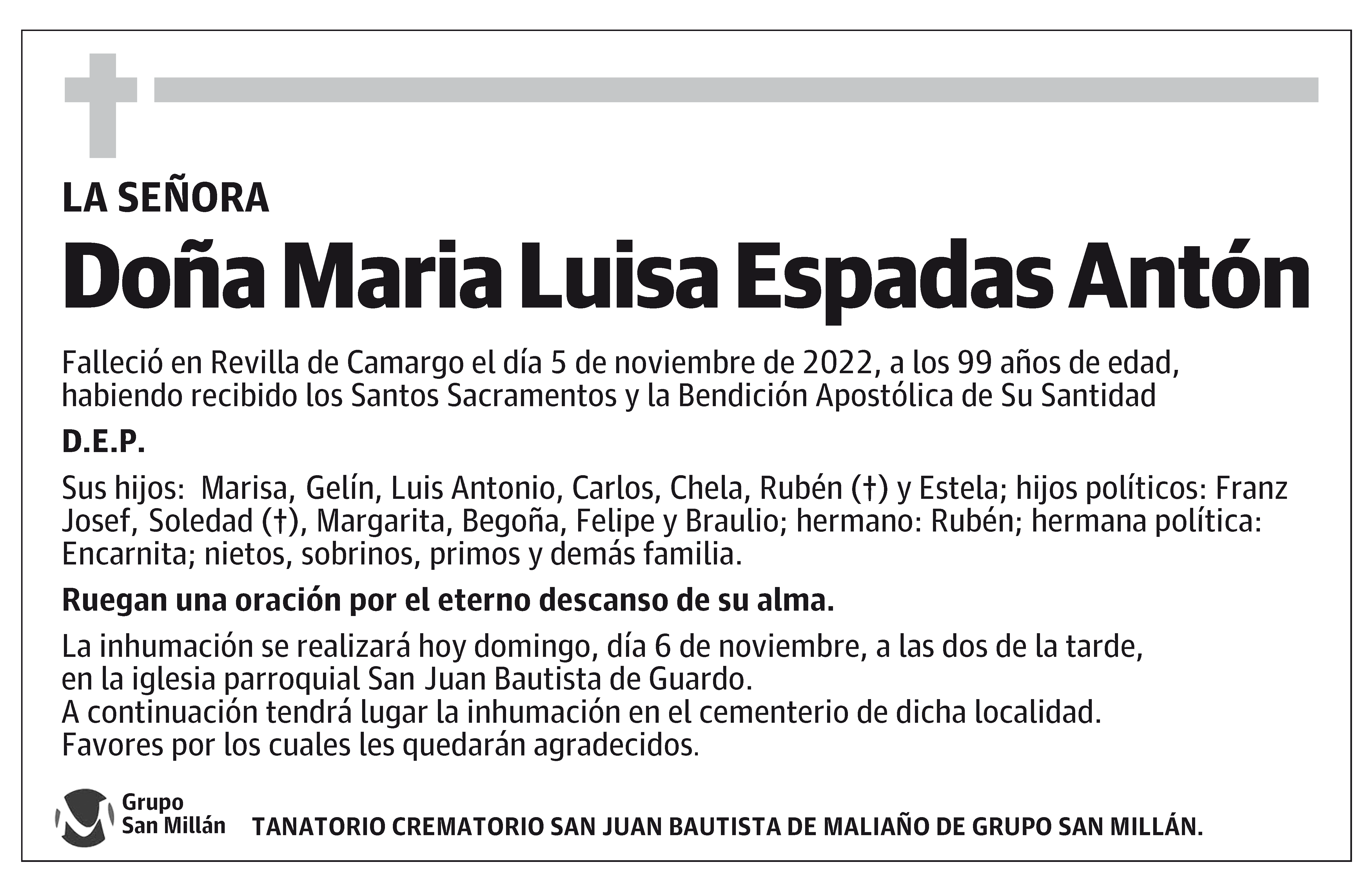 Maria Luisa Espadas Antón