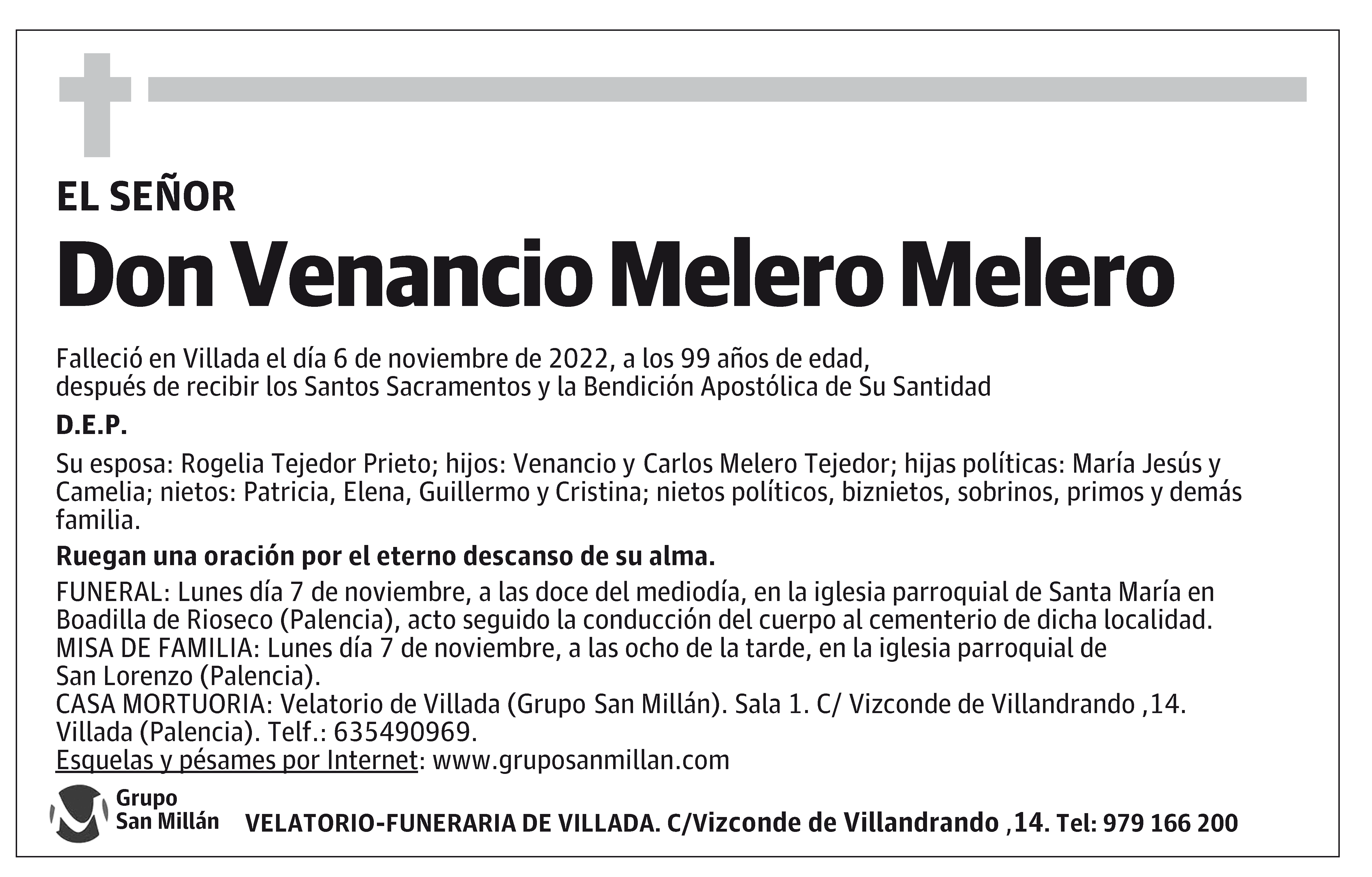 Venancio Melero Melero