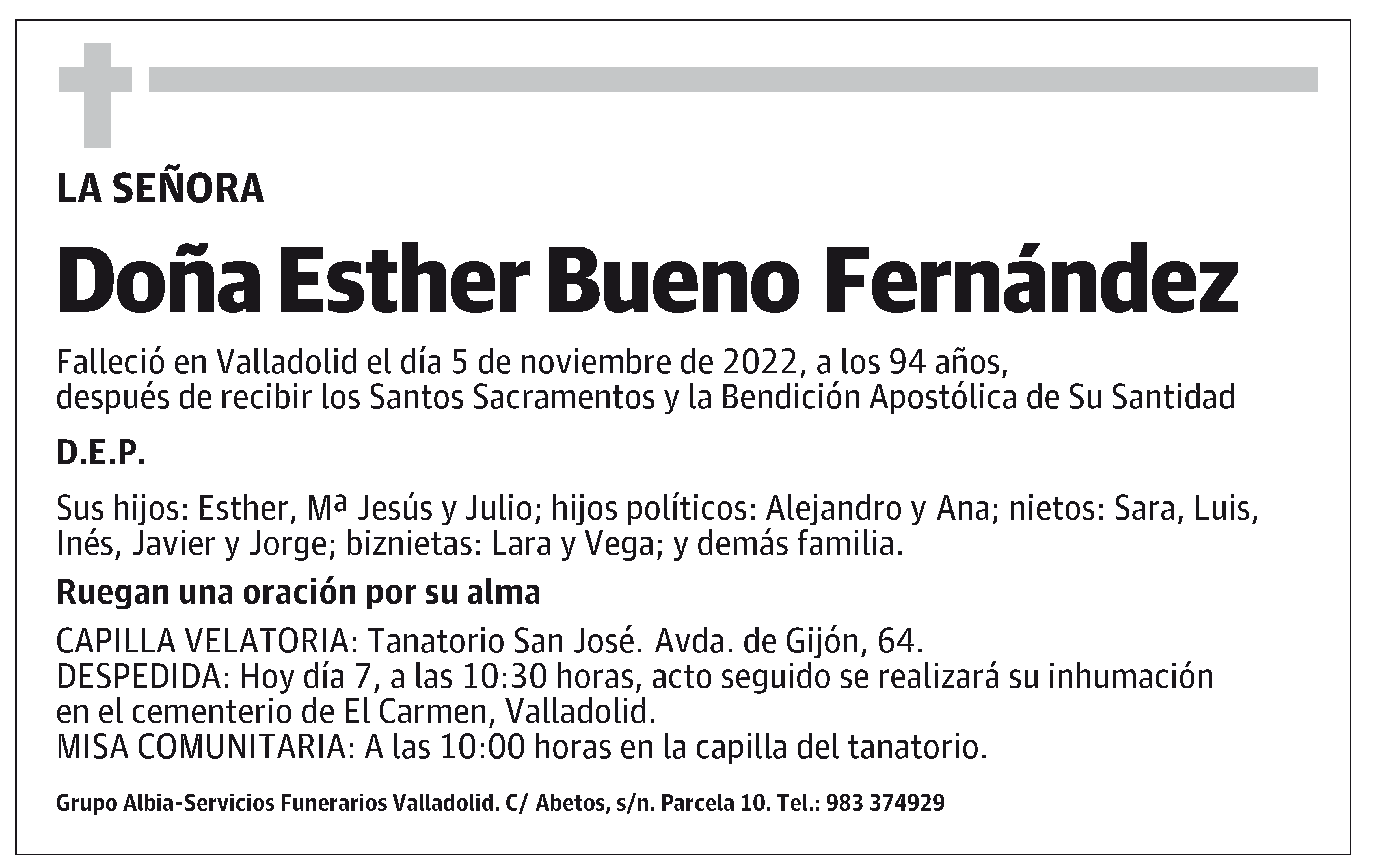 Esther Bueno Fernández