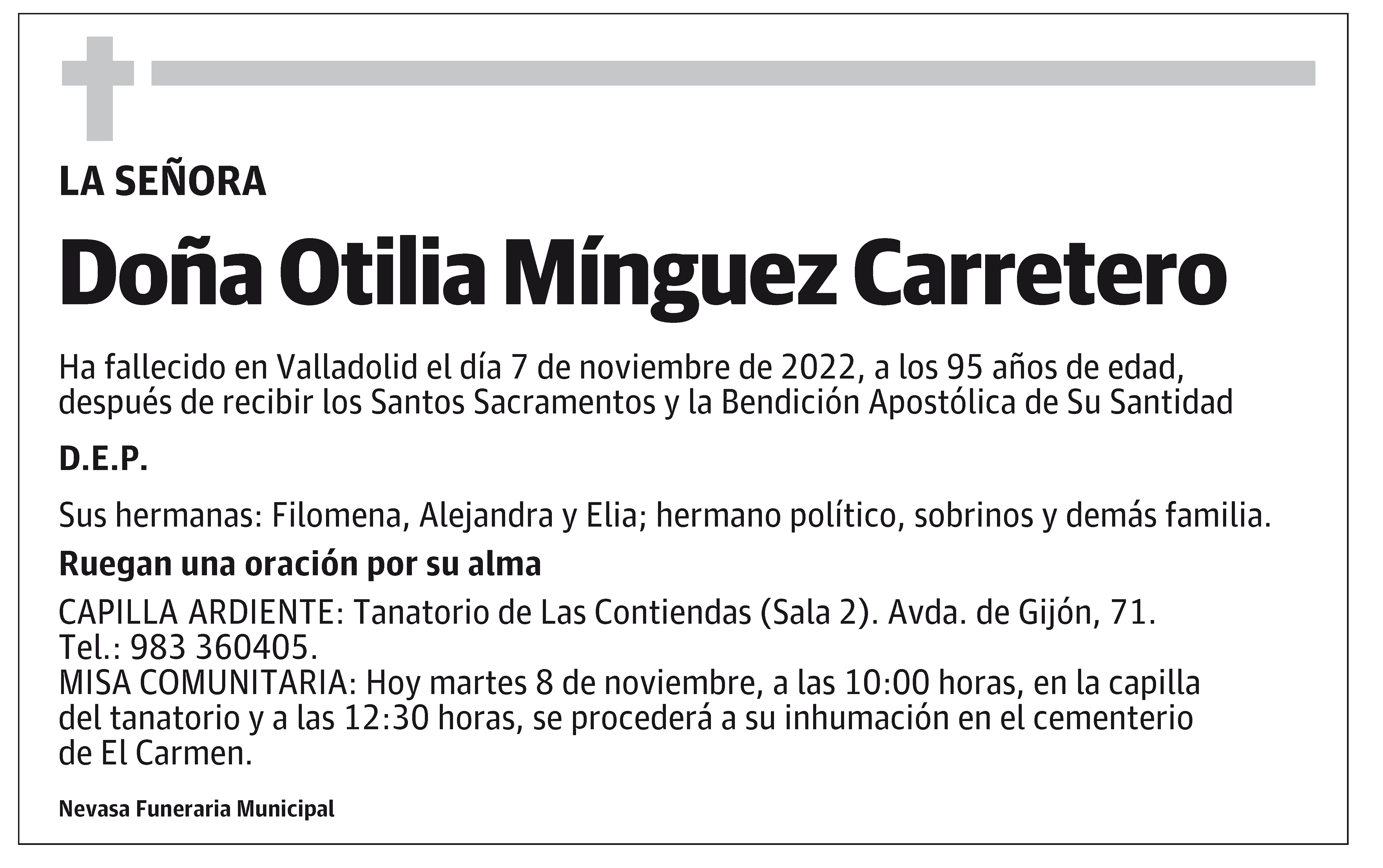 Otilia Mínguez Carretero