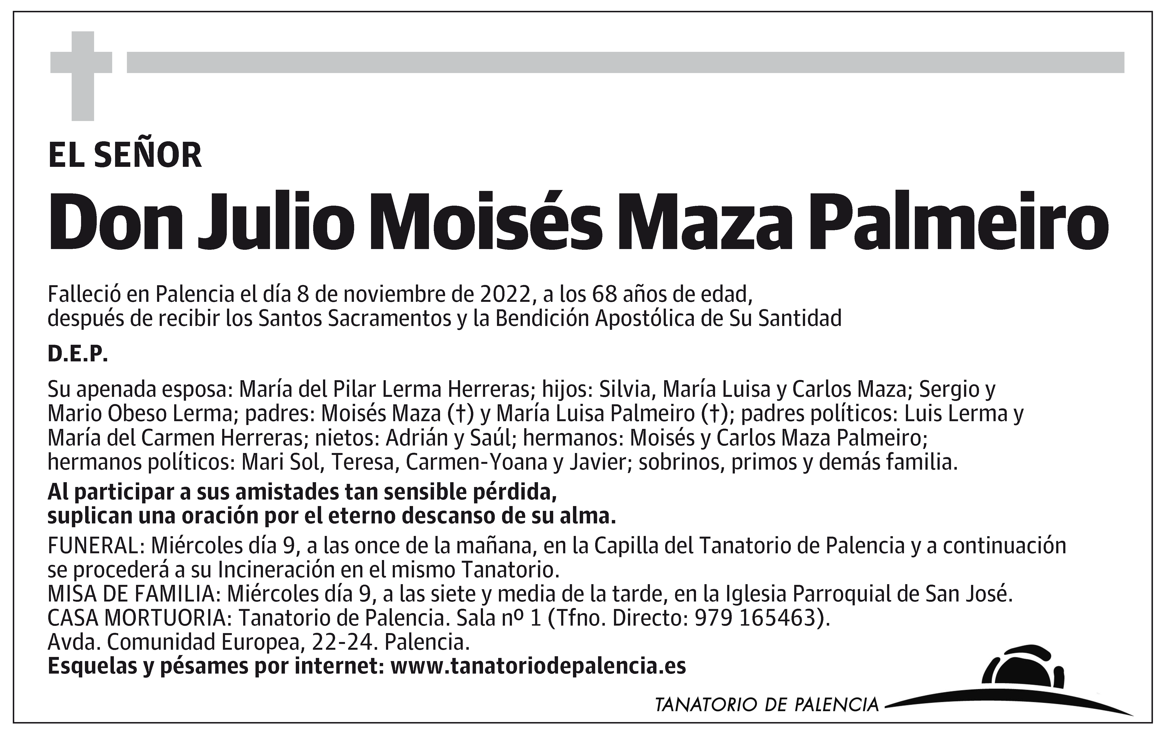 Julio Moisés Maza Palmeiro