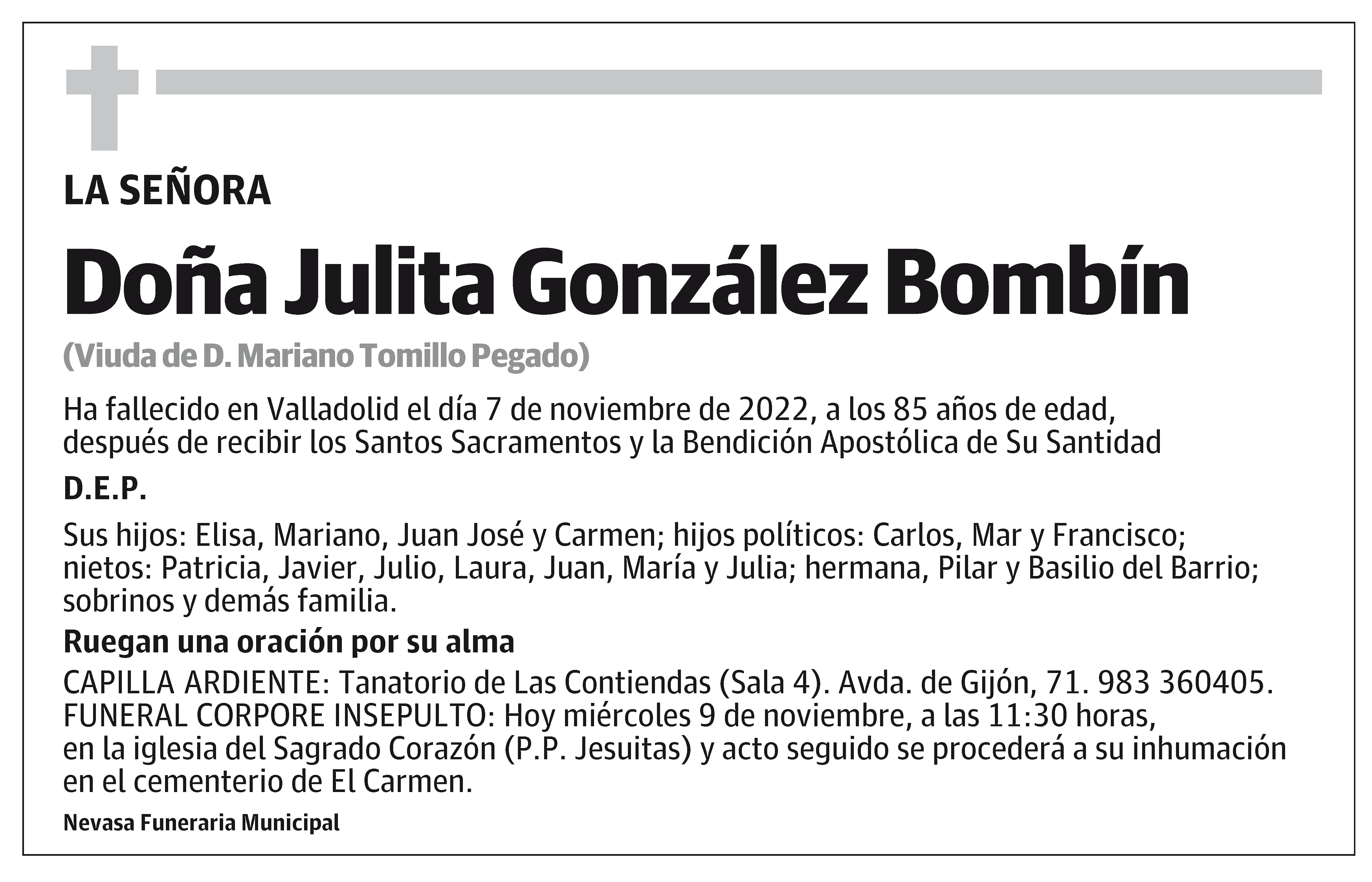 Julita González Bombín
