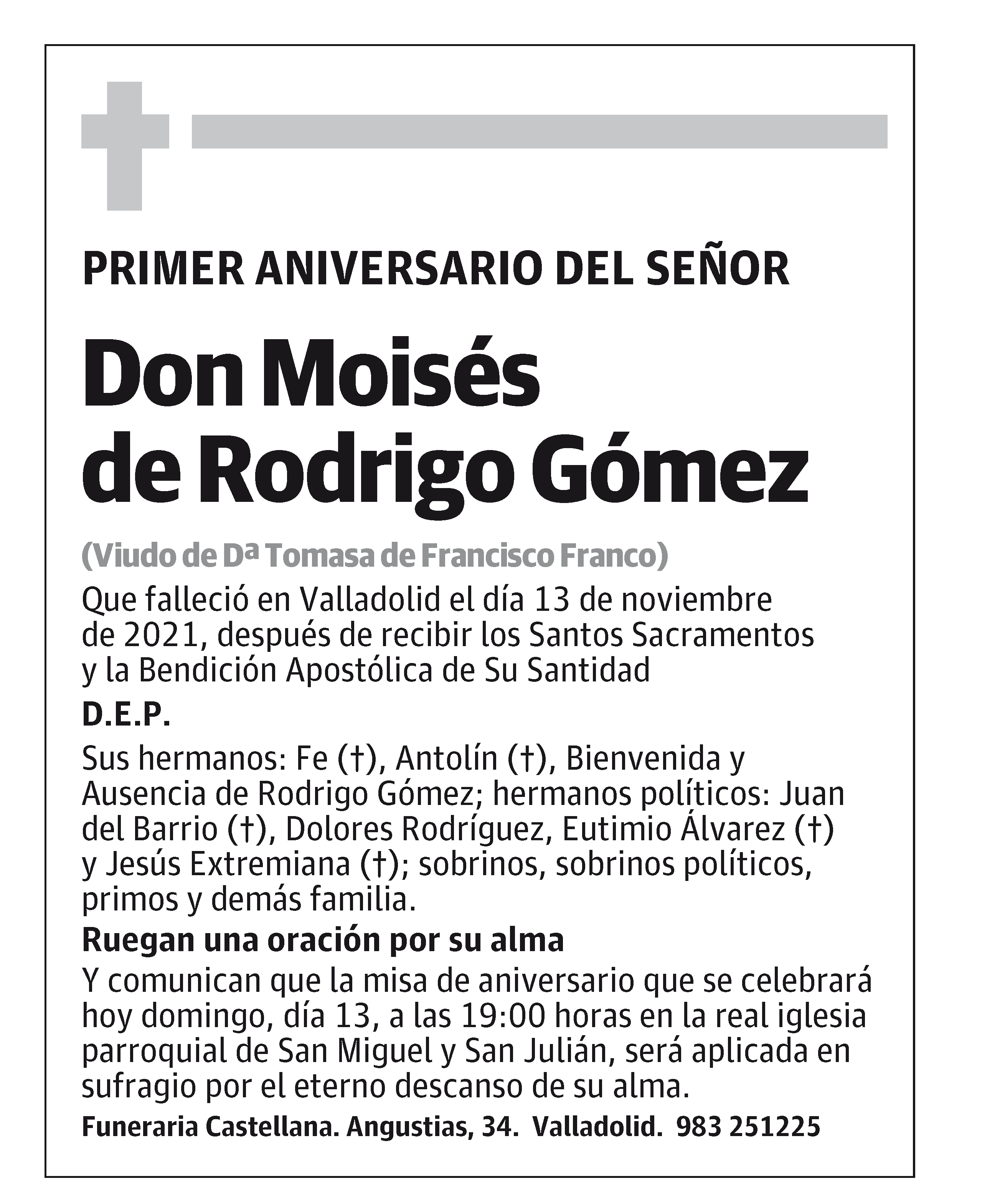 Don Moisés De Rodrigo Gómez