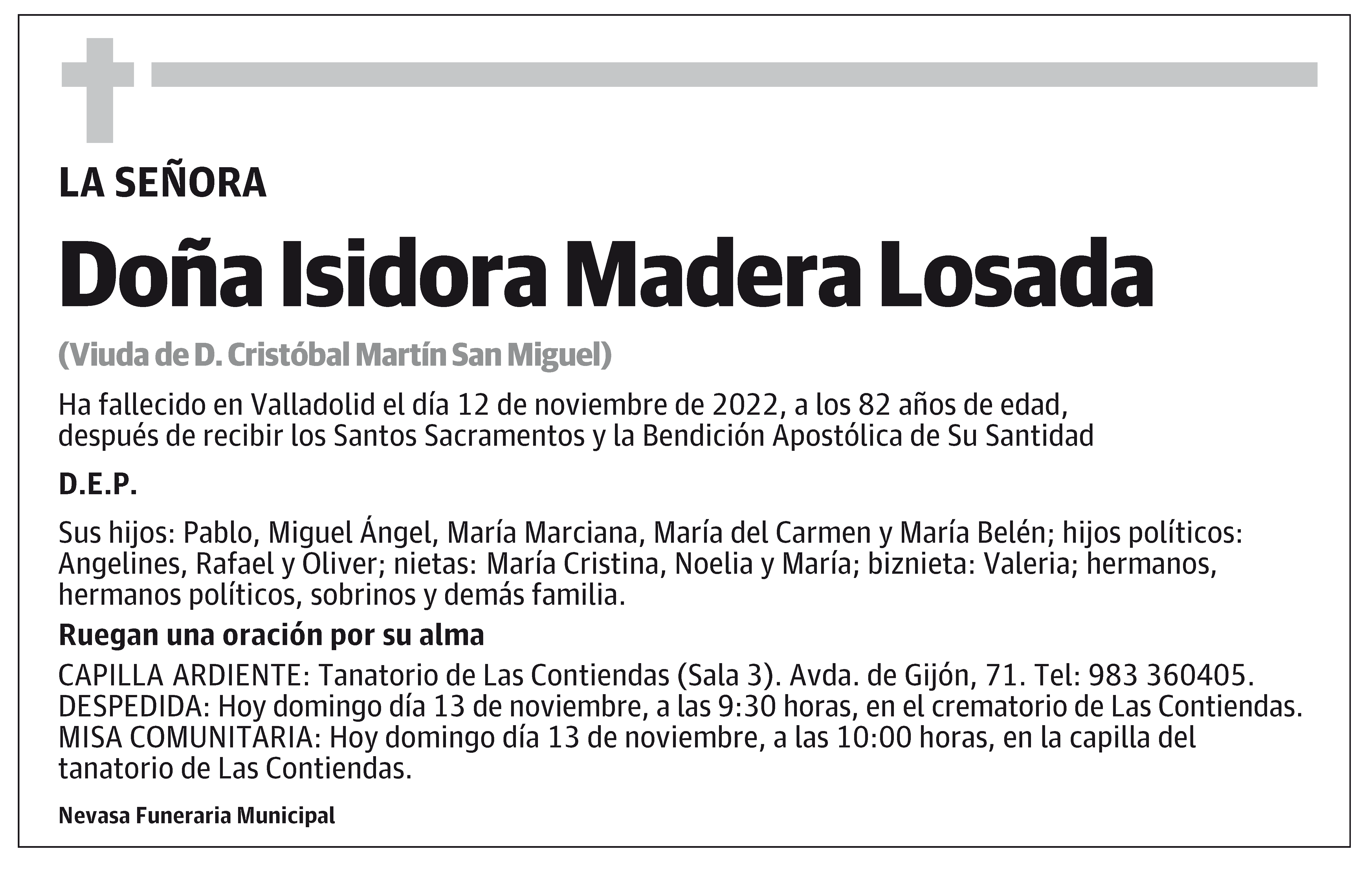 Isidora Madera Losada