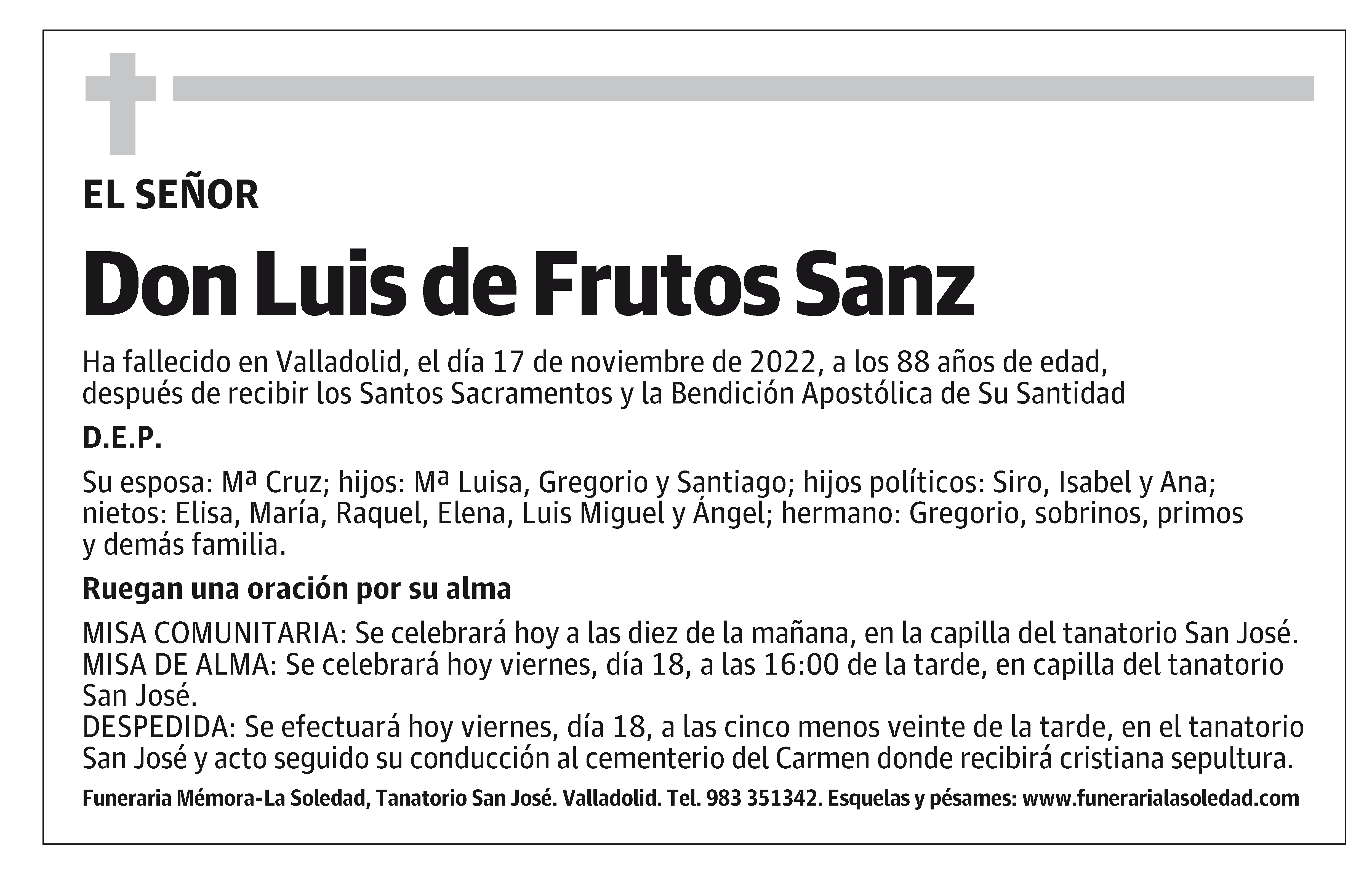 Luis de Frutos Sanz