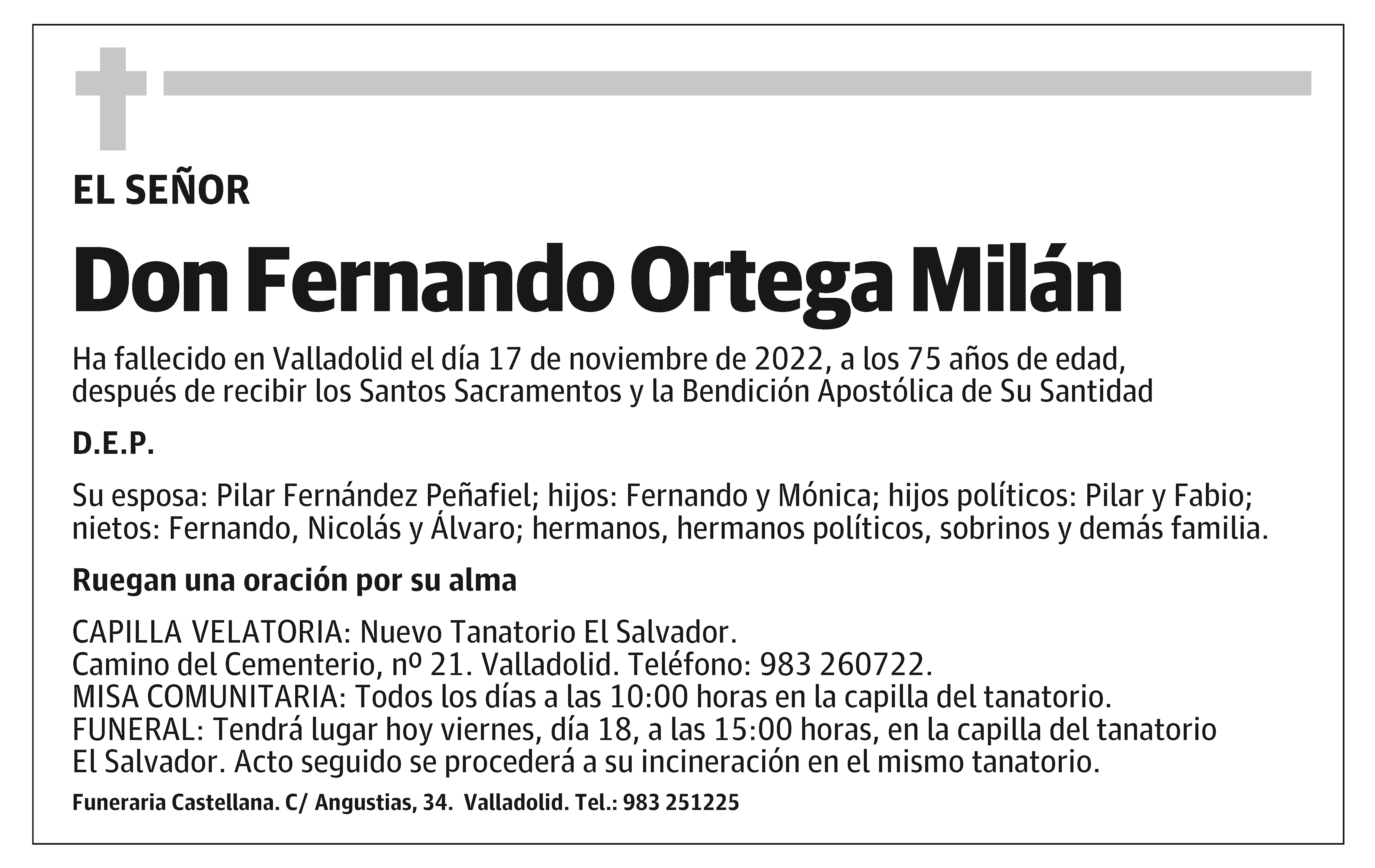 Fernando Ortega Milán