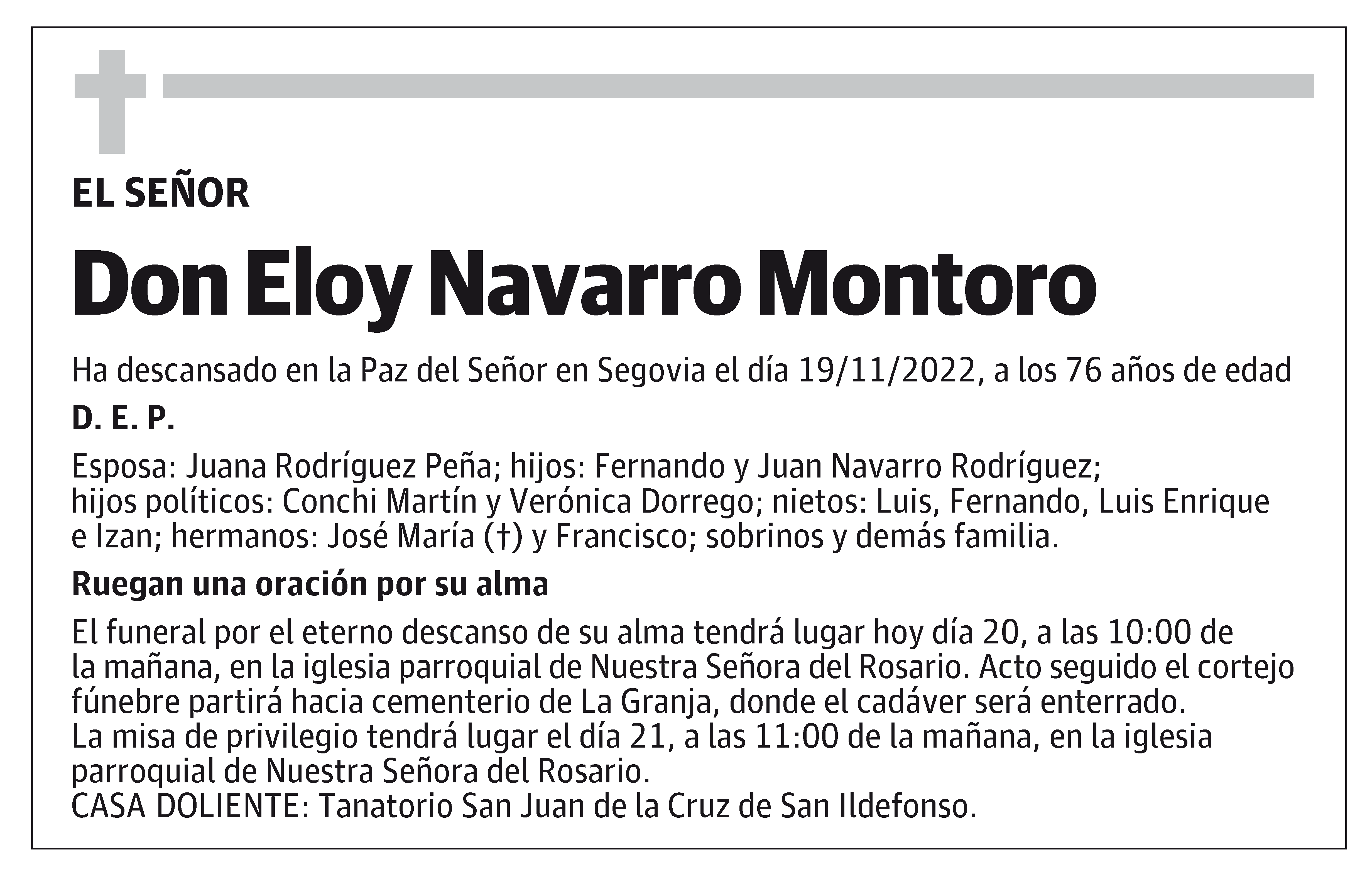 Eloy Navarro Montoro