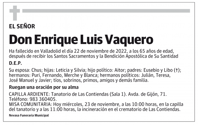Enrique Luis Vaquero