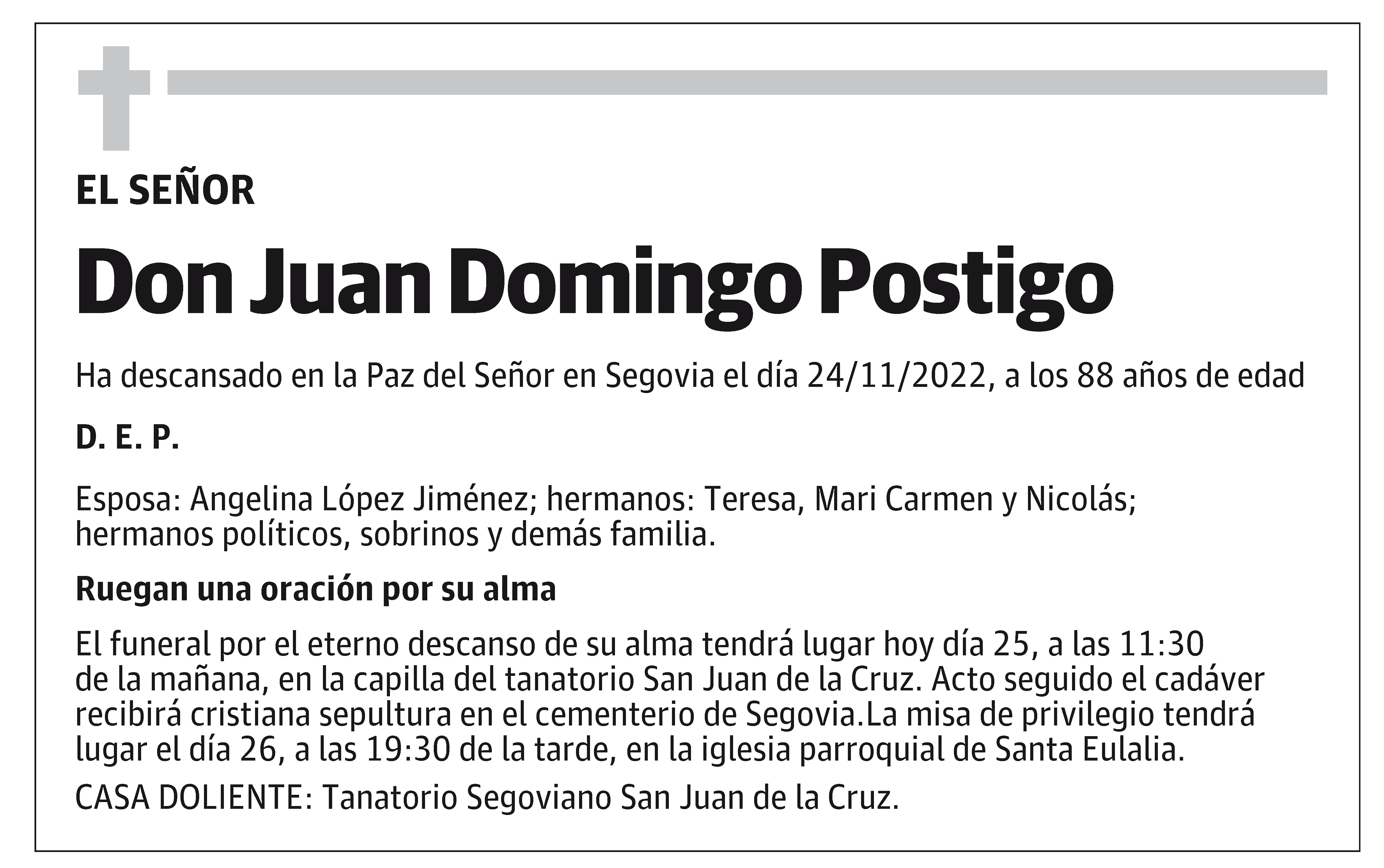 Juan Domingo Postigo