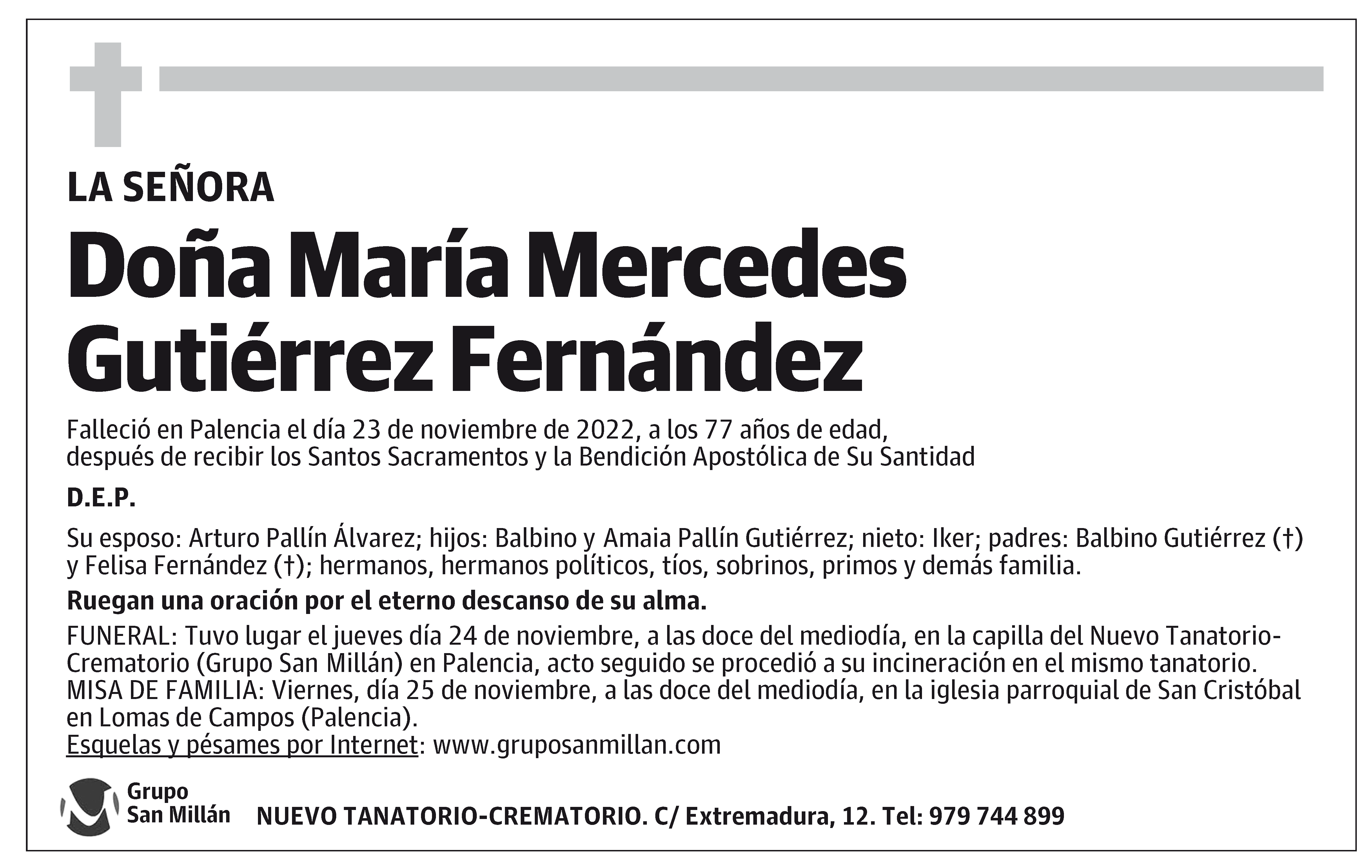 María Mercedes Gutiérrez Fernández