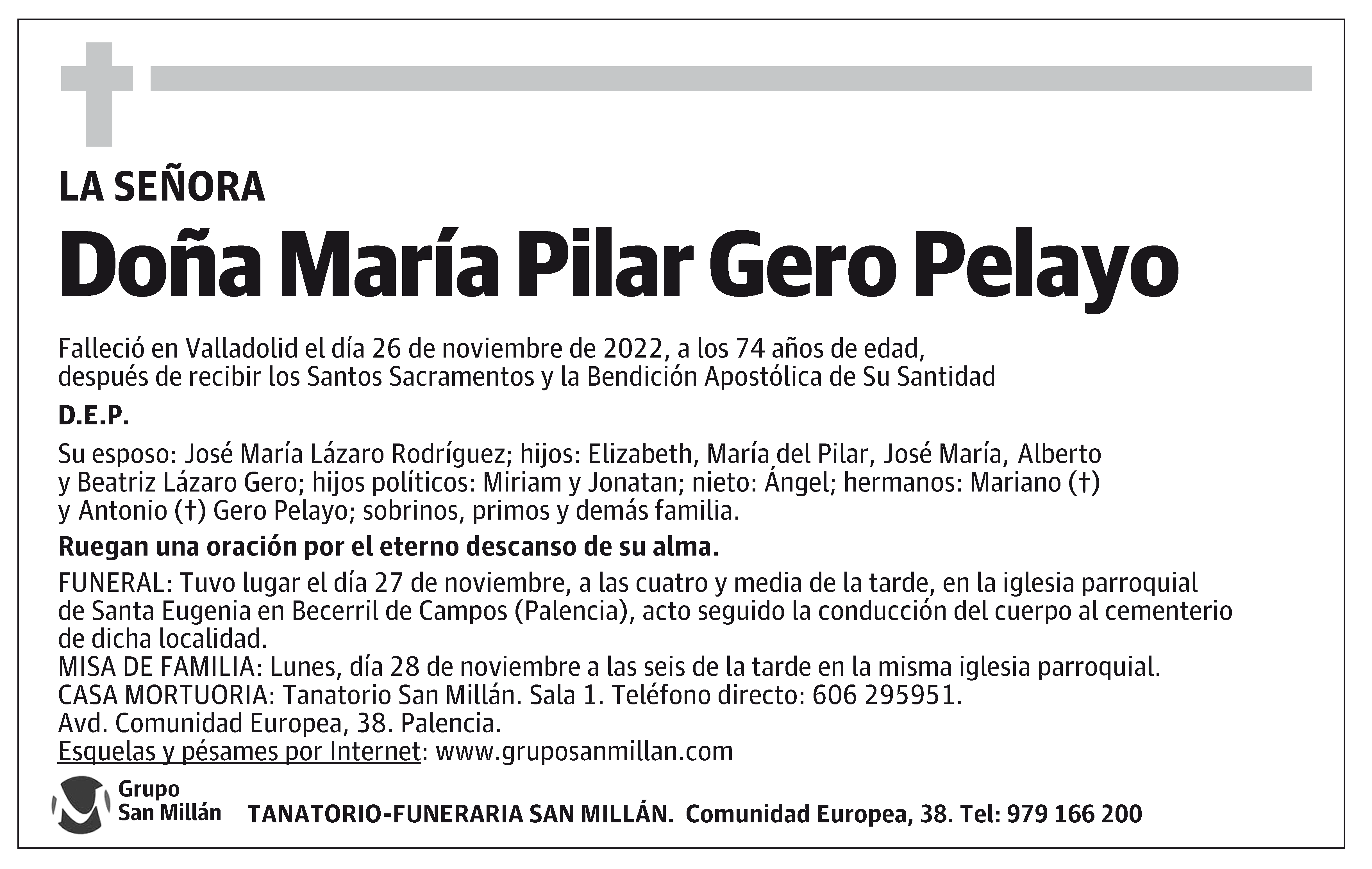 María Pilar Gero Pelayo