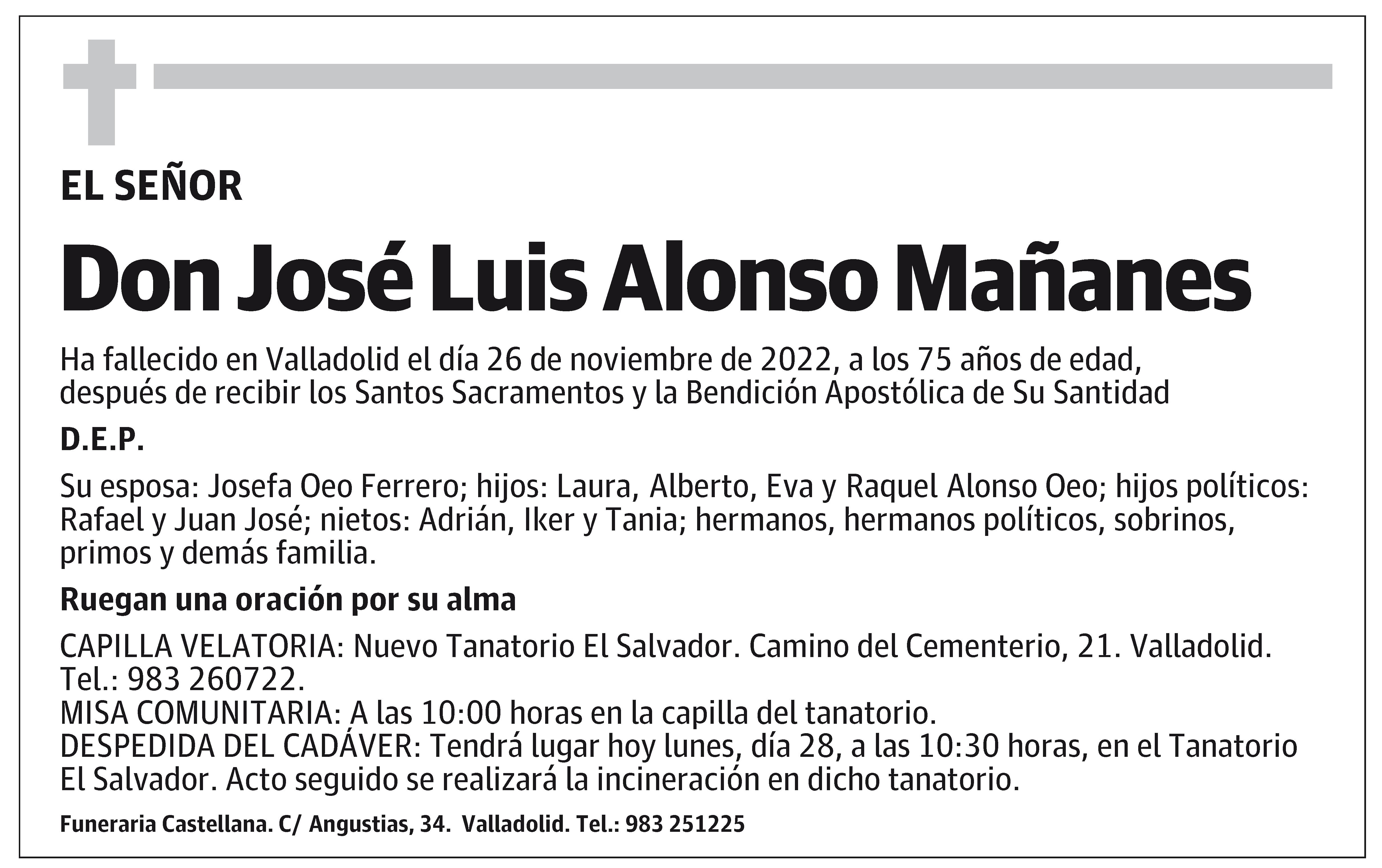 José Luis Alonso Mañanes