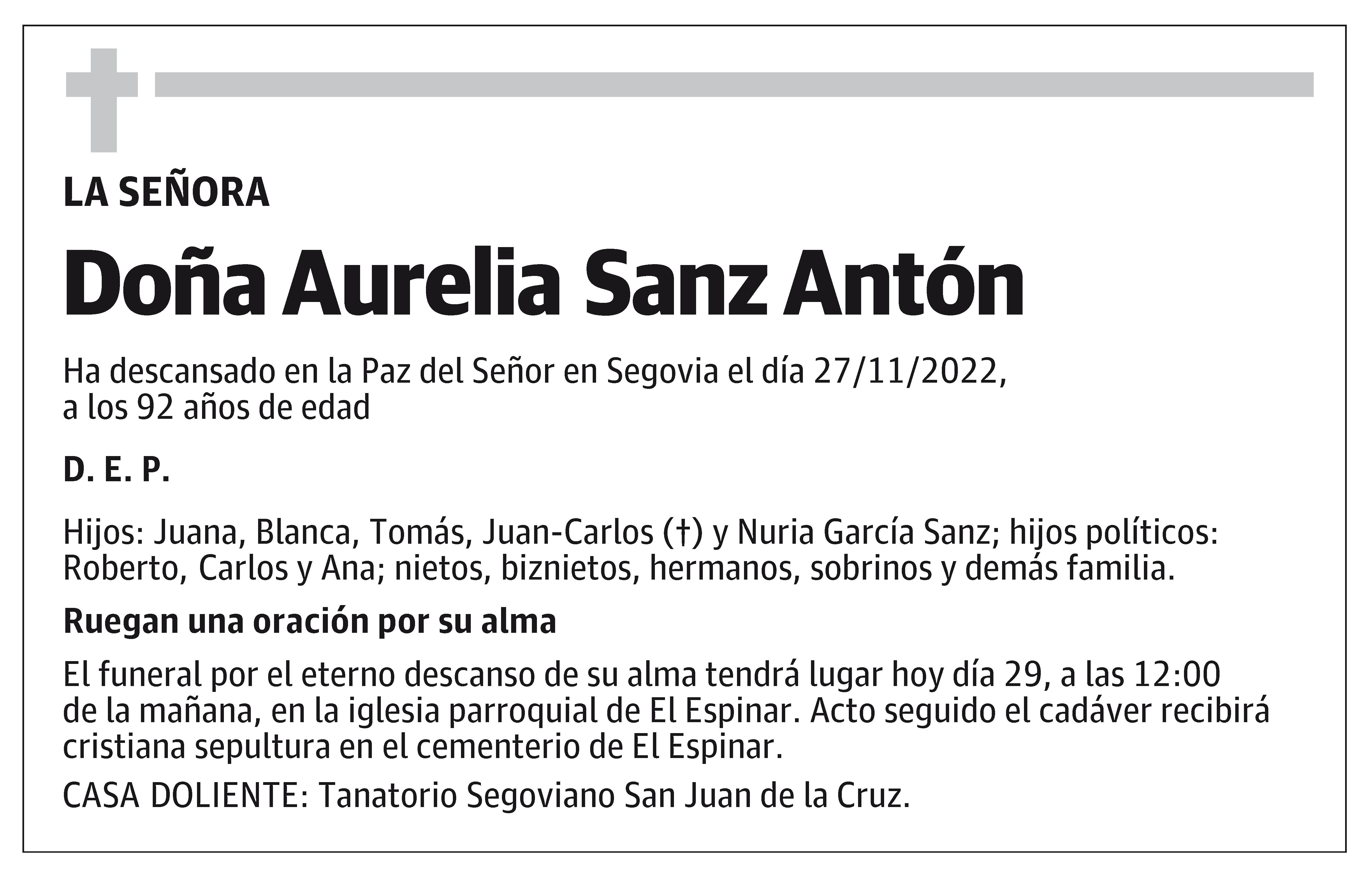Aurelia Sanz Antón