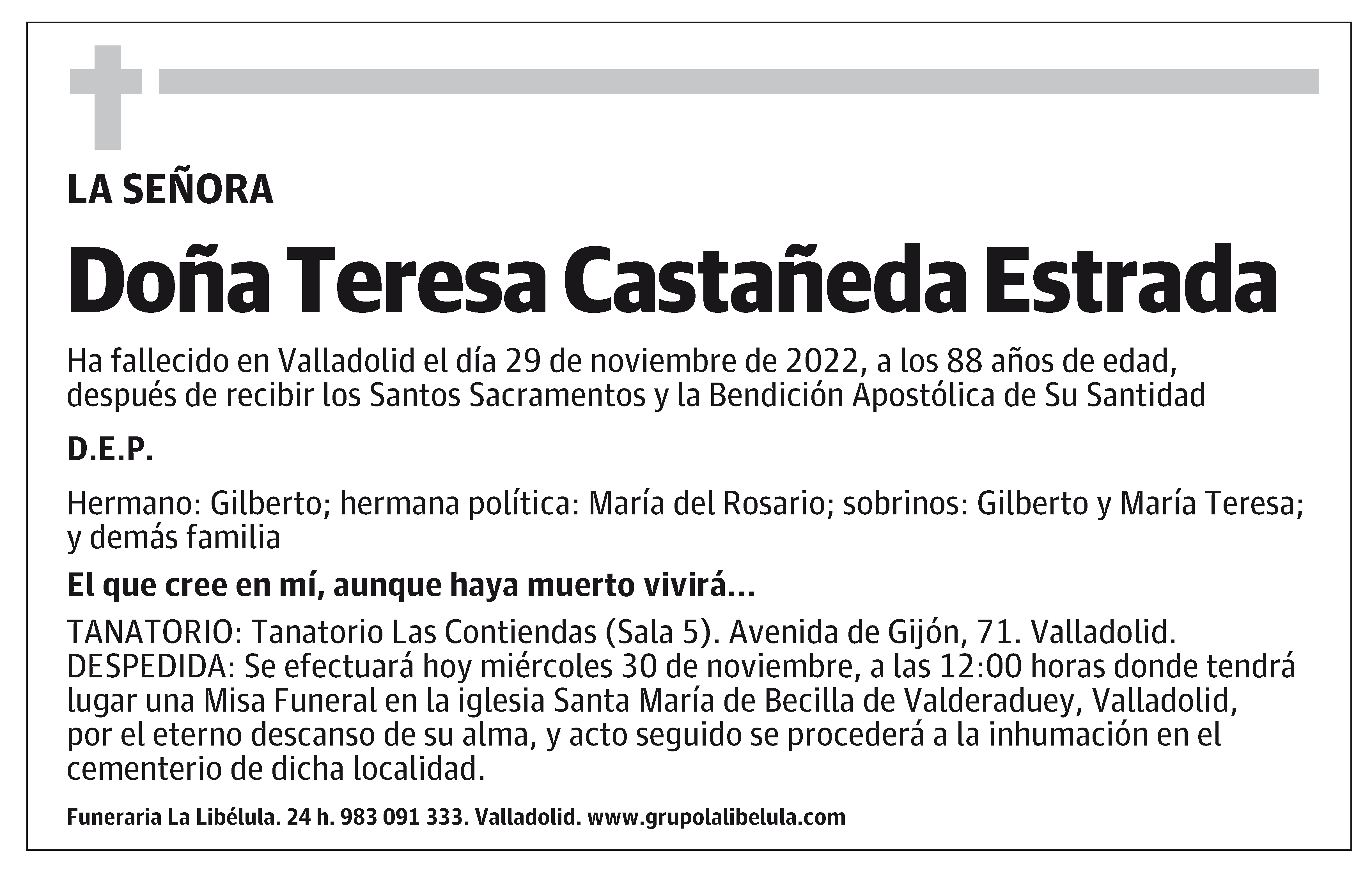 Teresa Castañeda Estrada