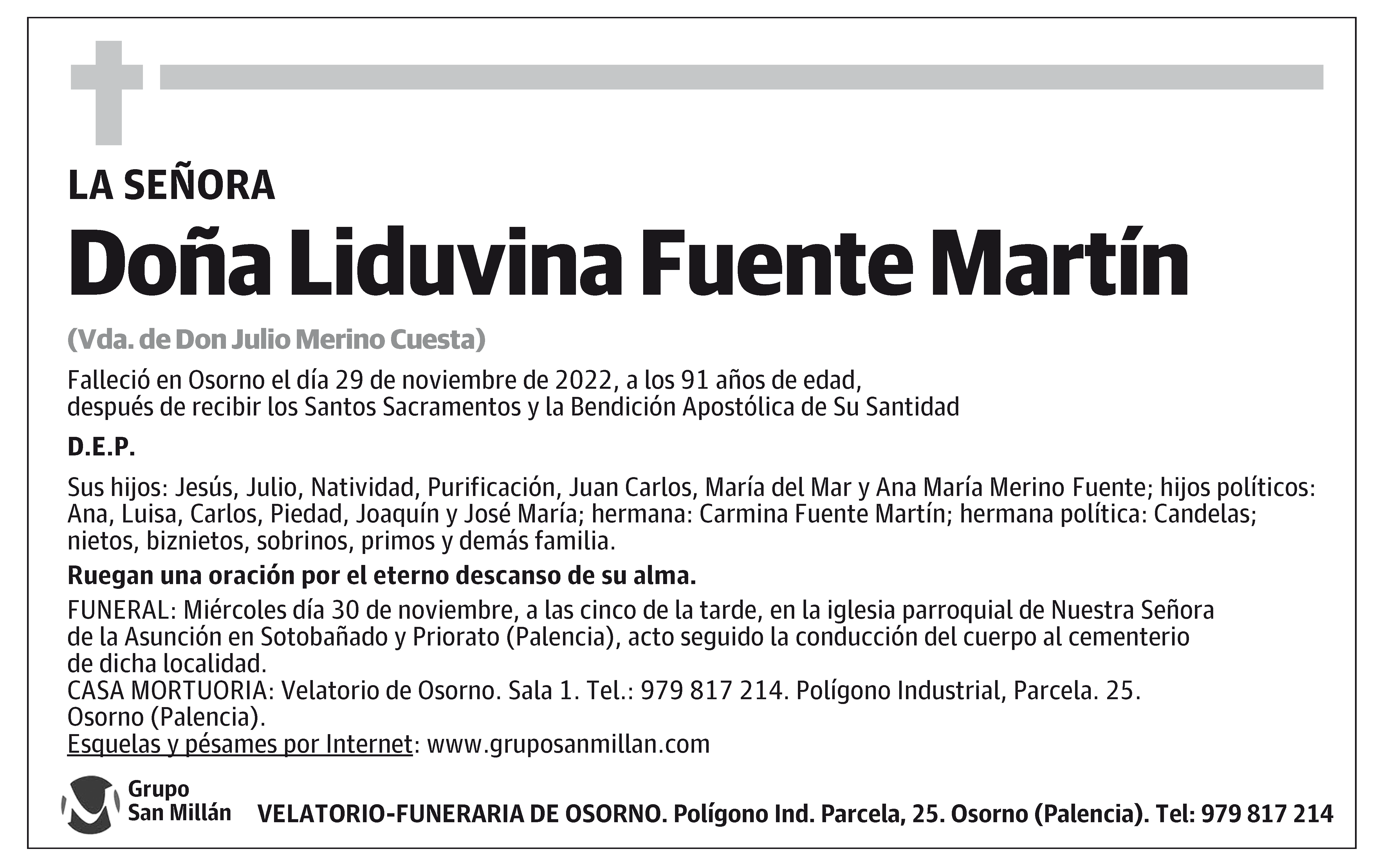 Liduvina Fuente Martín