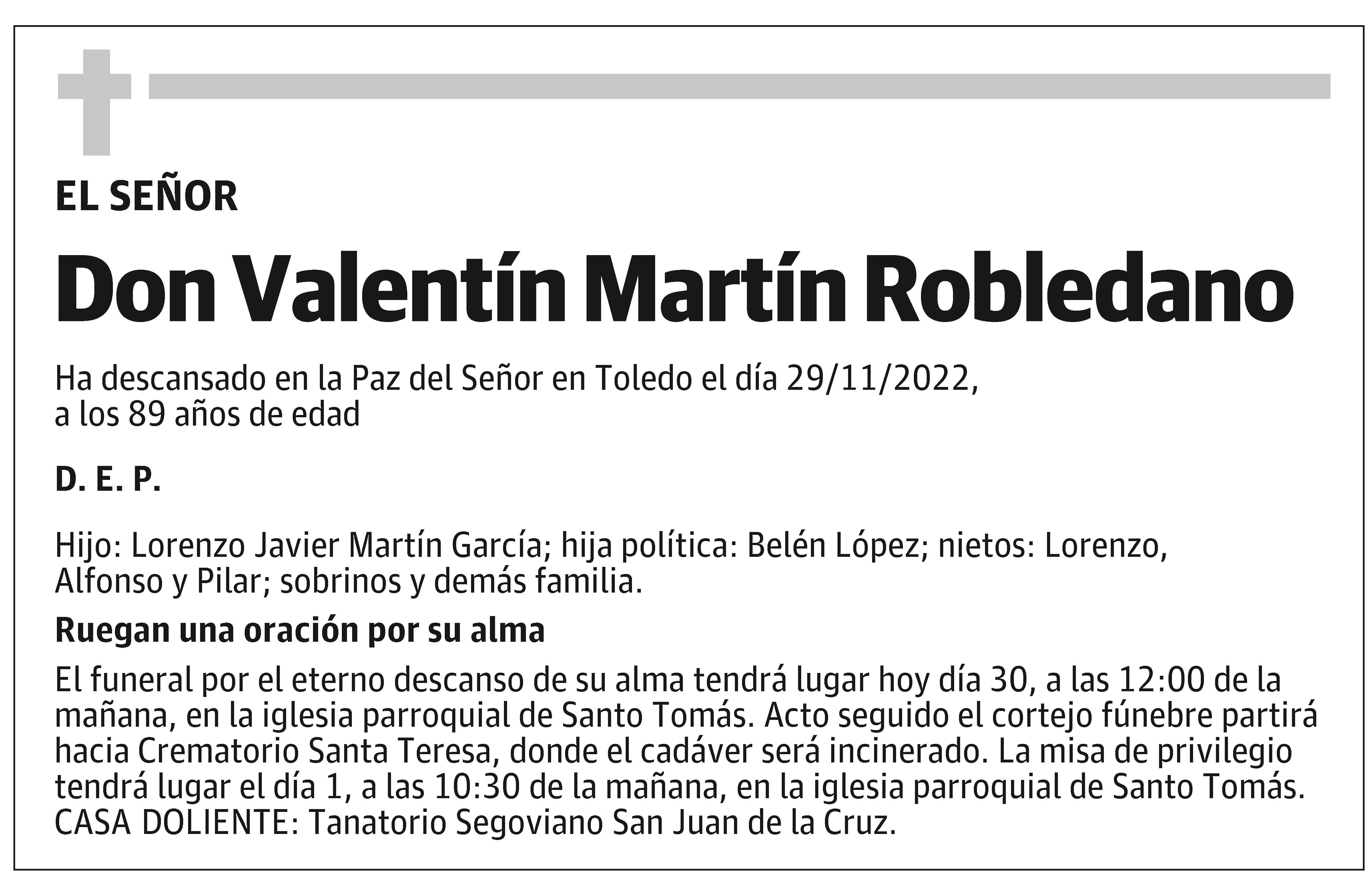 Valentín Martín Robledano