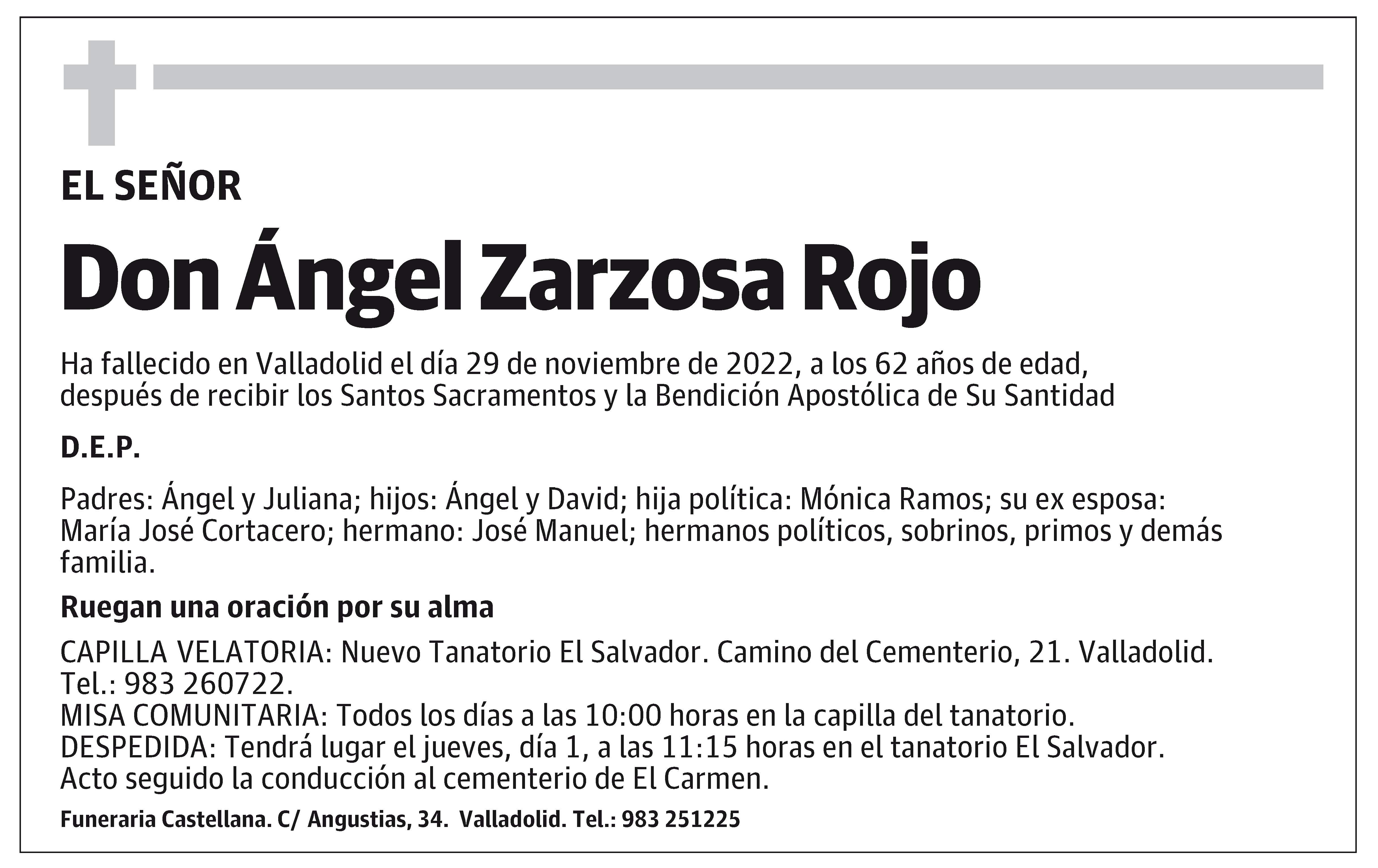 Ángel Zarzosa Rojo
