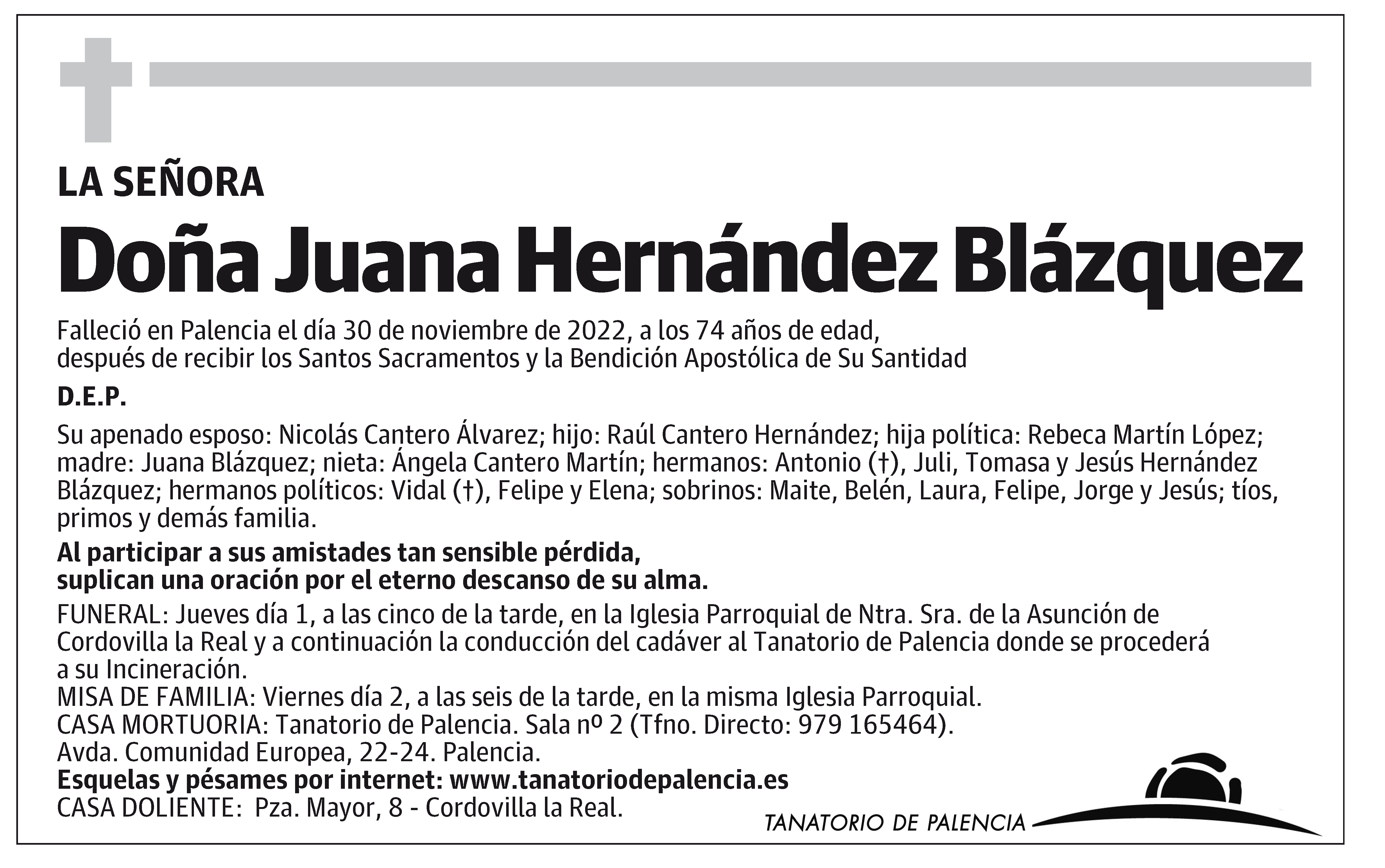 Juana Hernández Blázquez