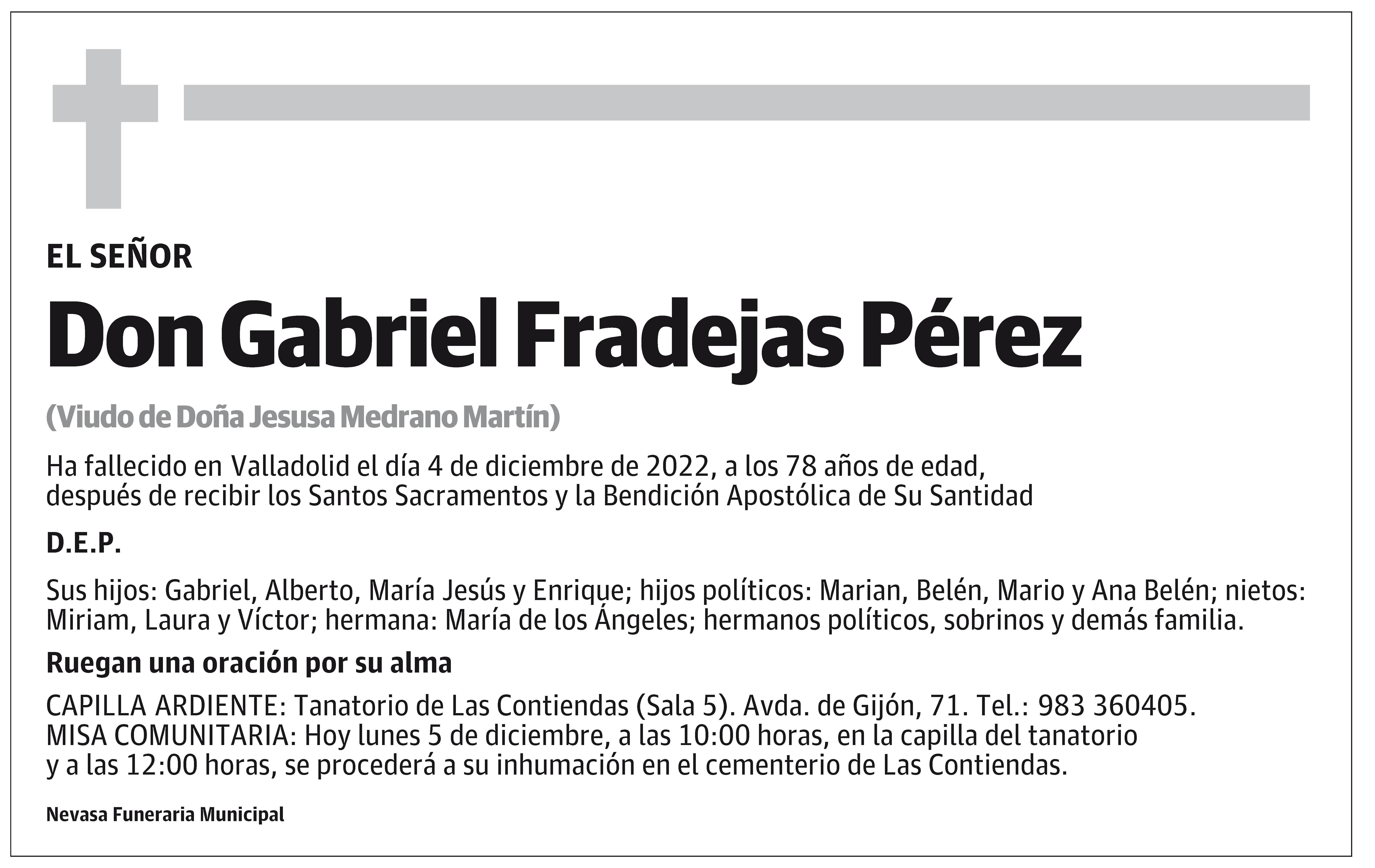 Gabriel Fradejas Pérez