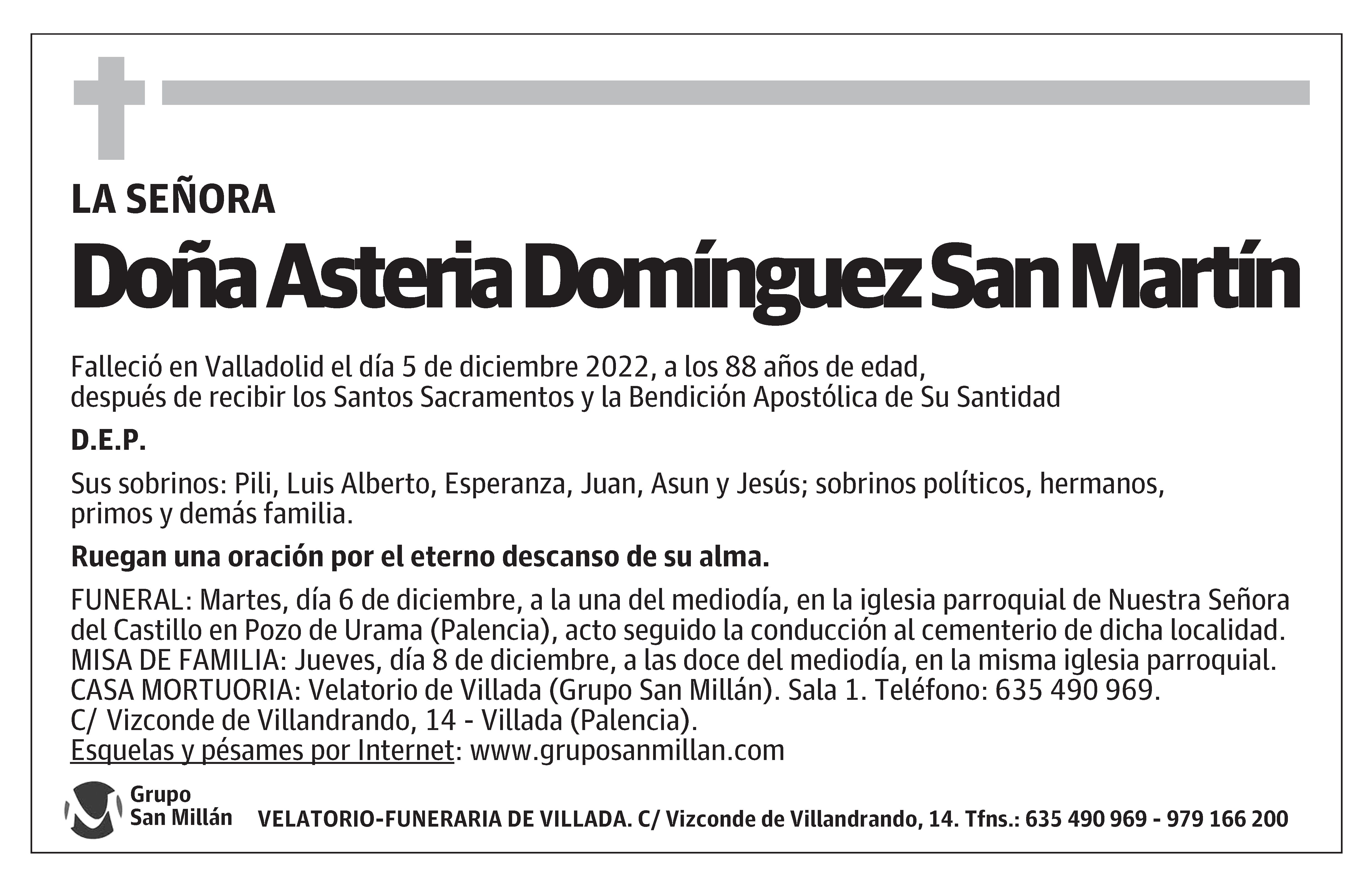 Asteria Domínguez San Martín