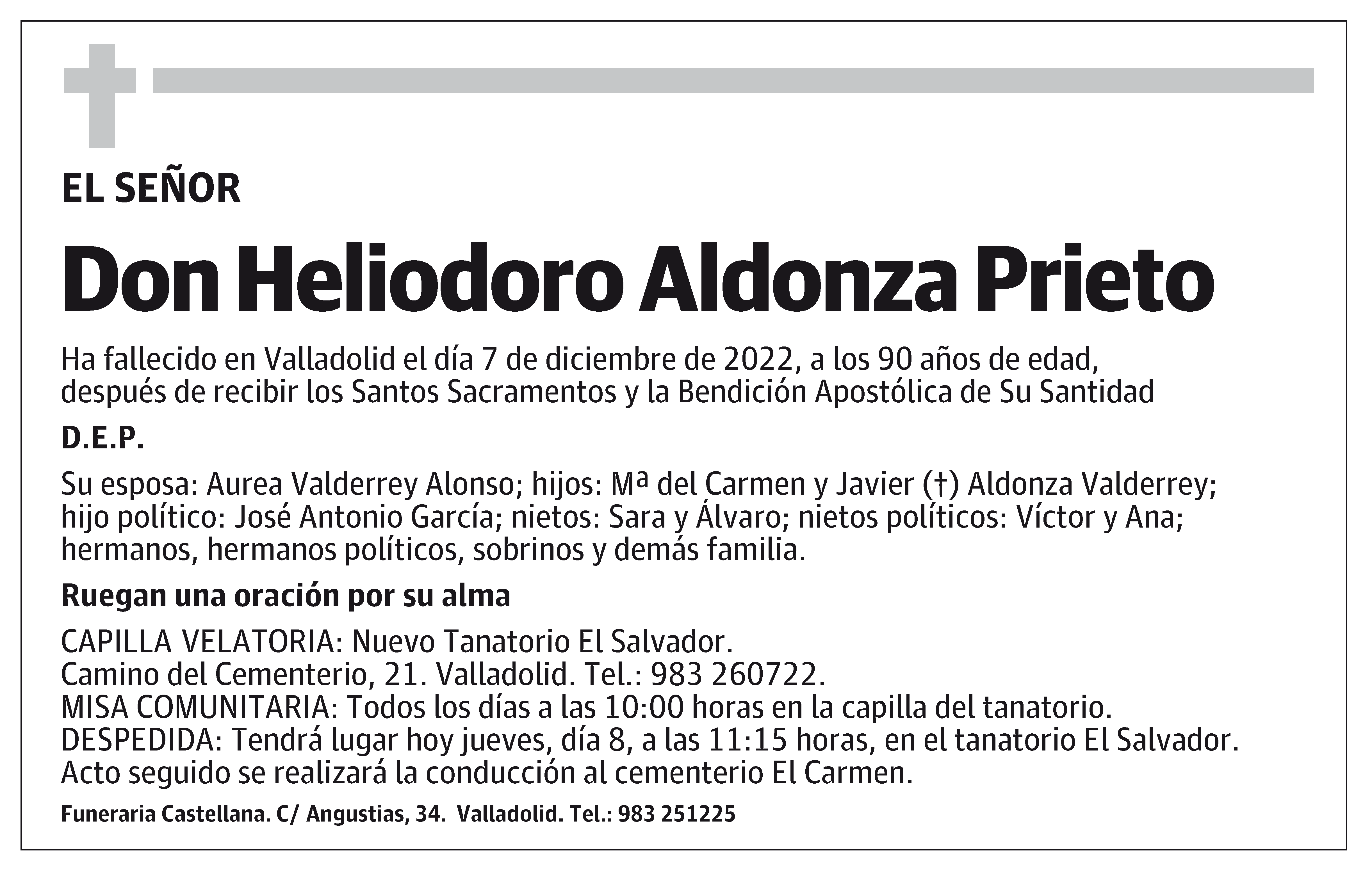 Heliodoro Aldonza Prieto