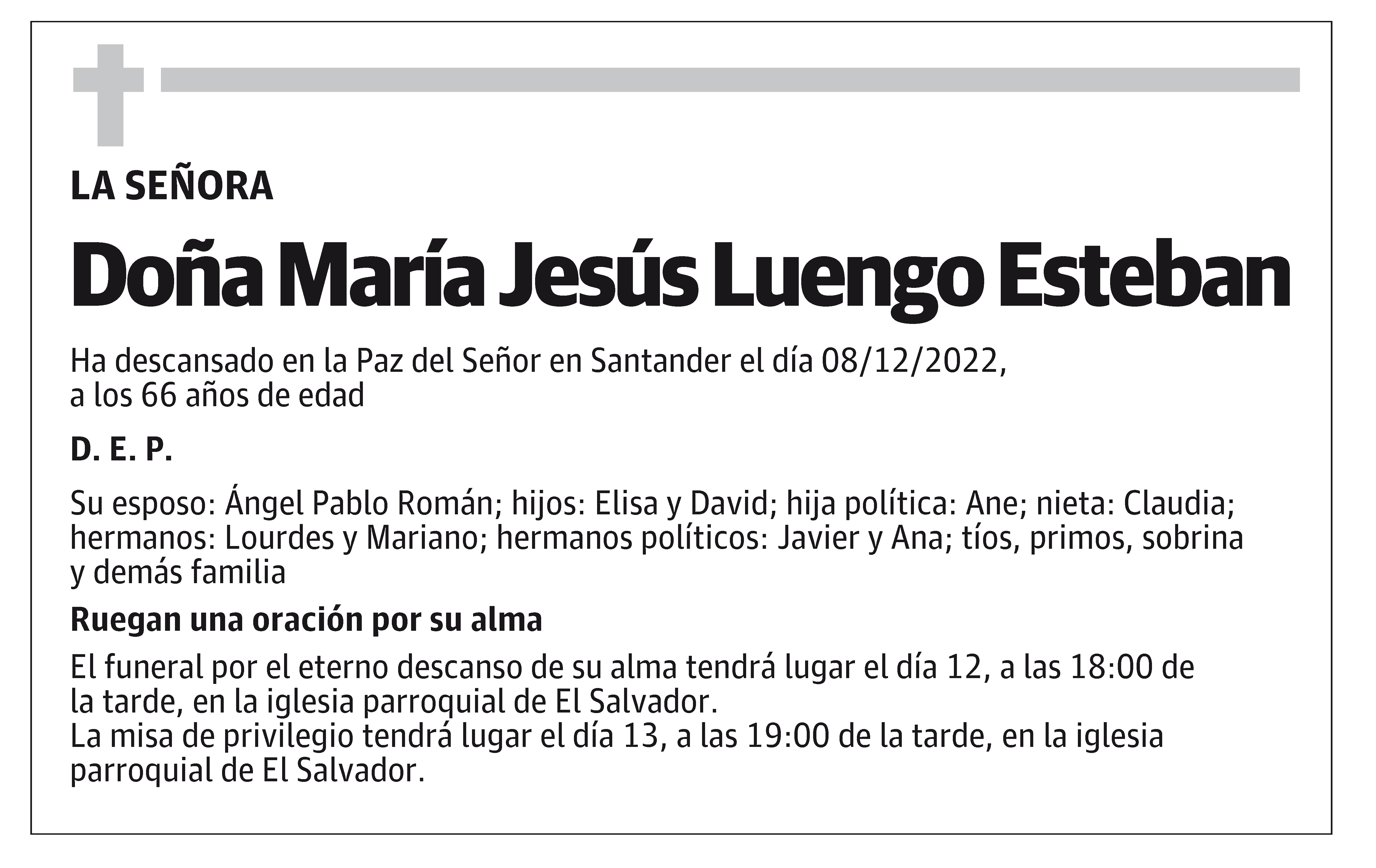 María Jesús Luengo Esteban