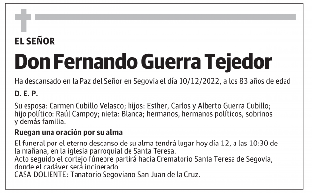Fernando Guerra Tejedor