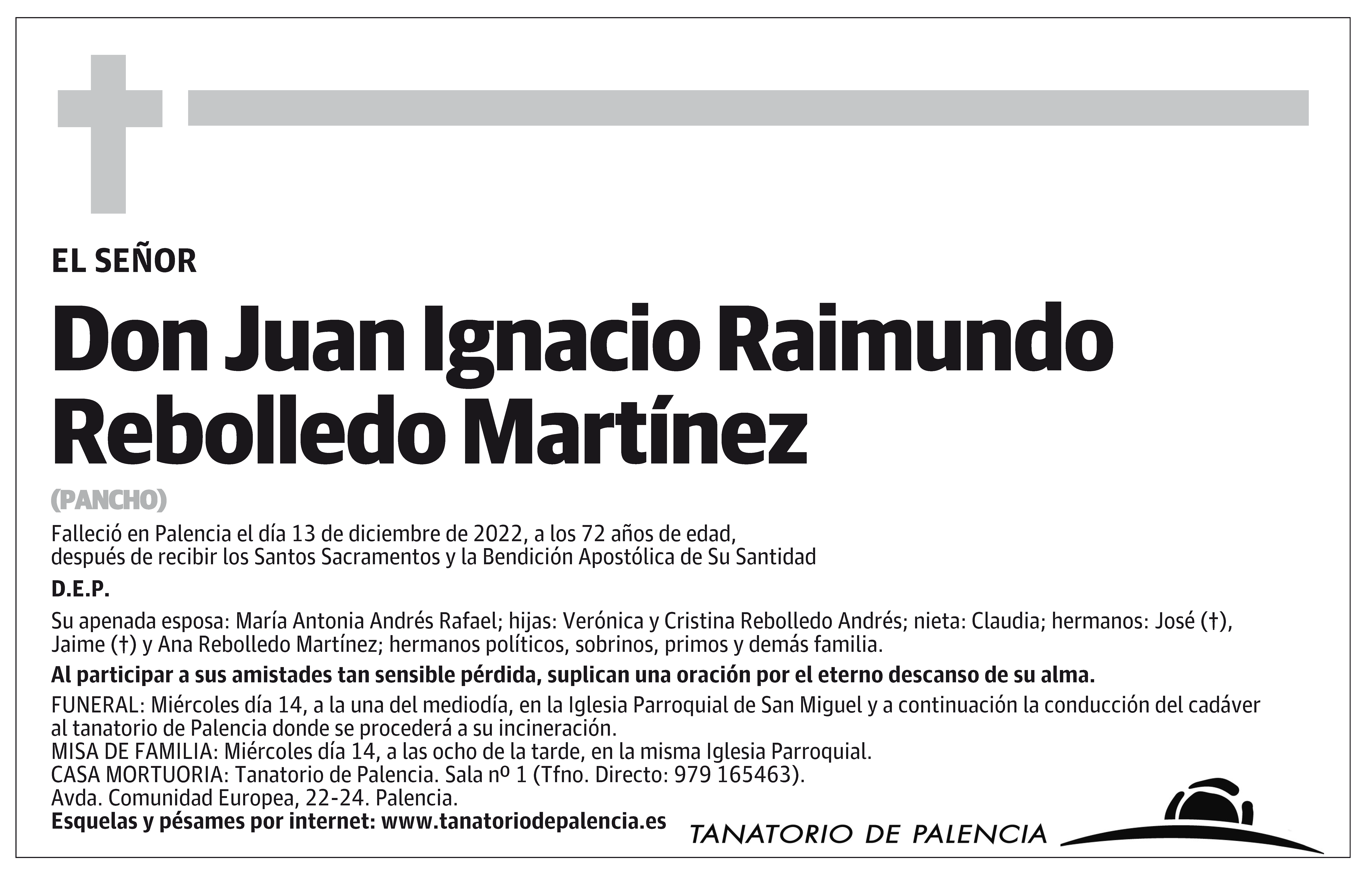 Juan Ignacio Raimundo Rebolledo Martínez