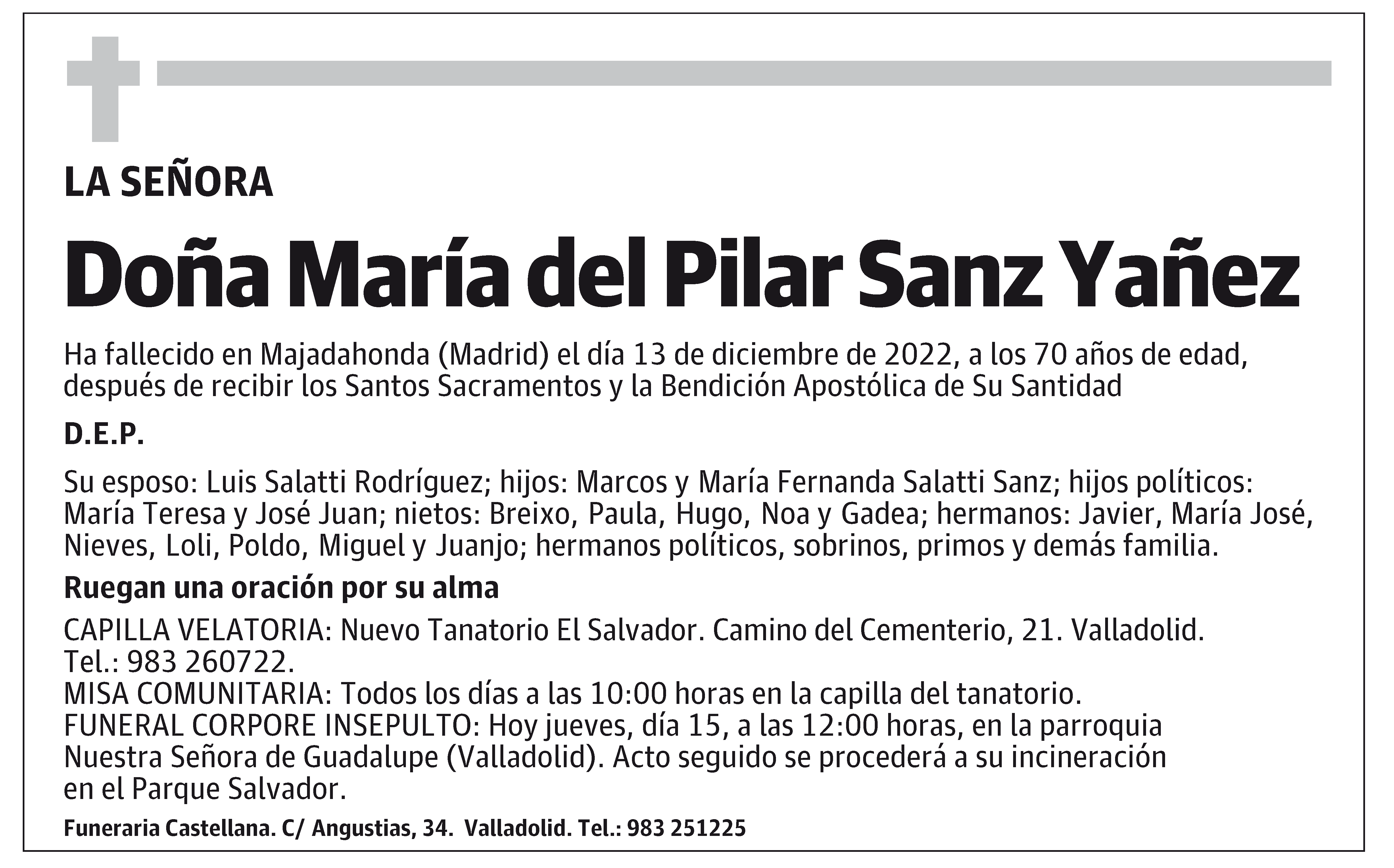 María del Pilar Sanz Yañez