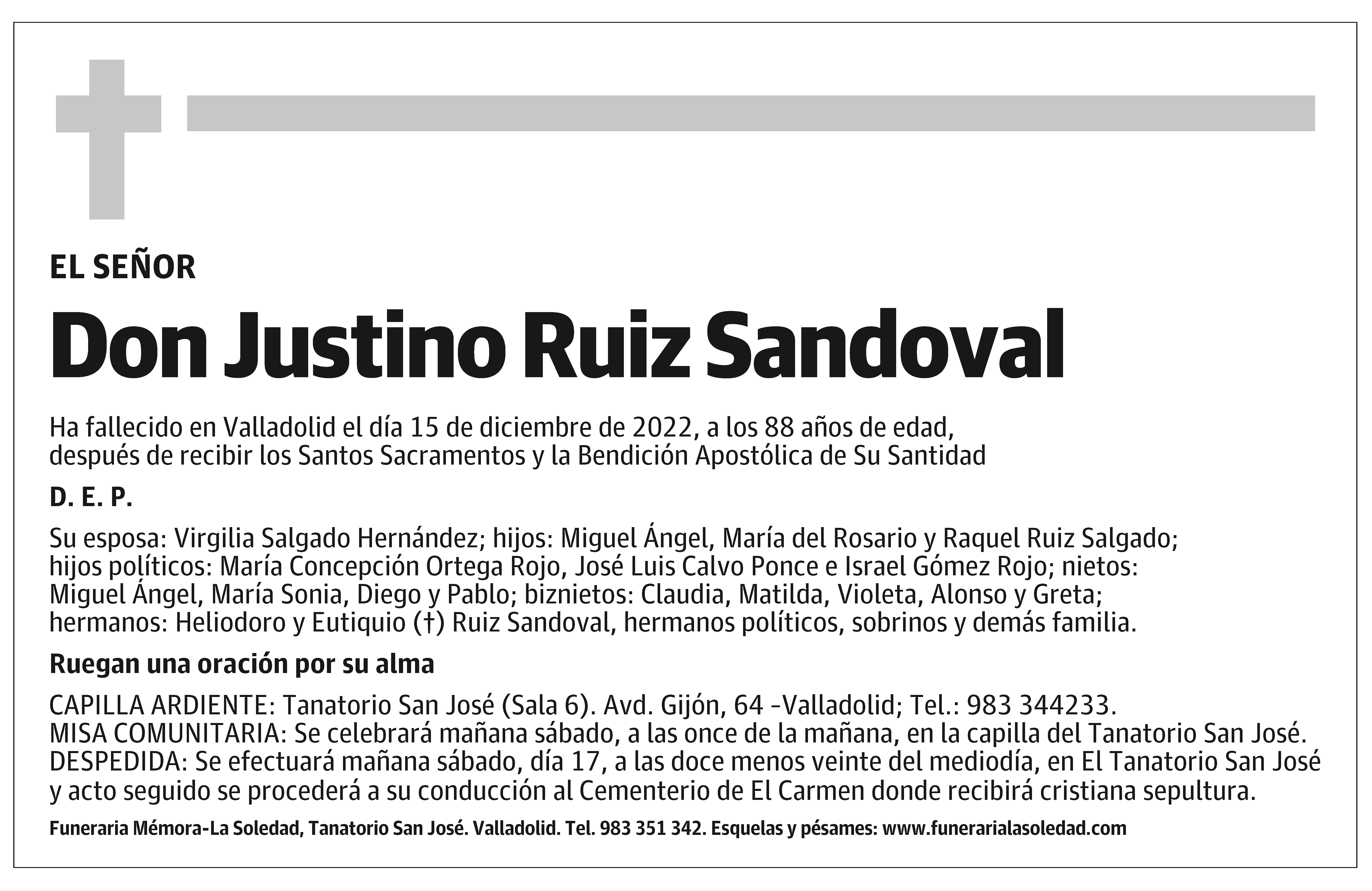 Justino Ruiz Sandoval