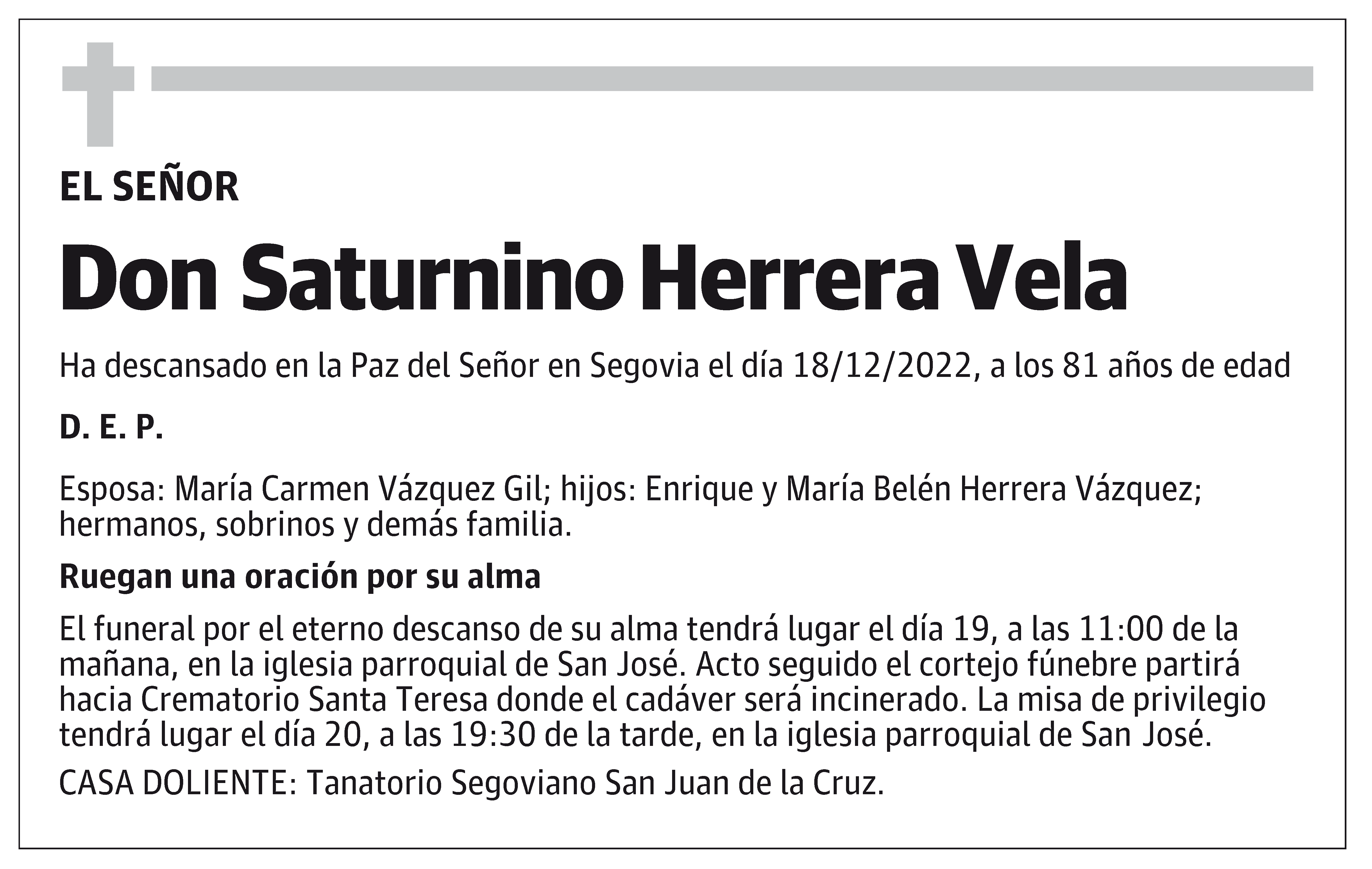Saturnino Herrera Vela