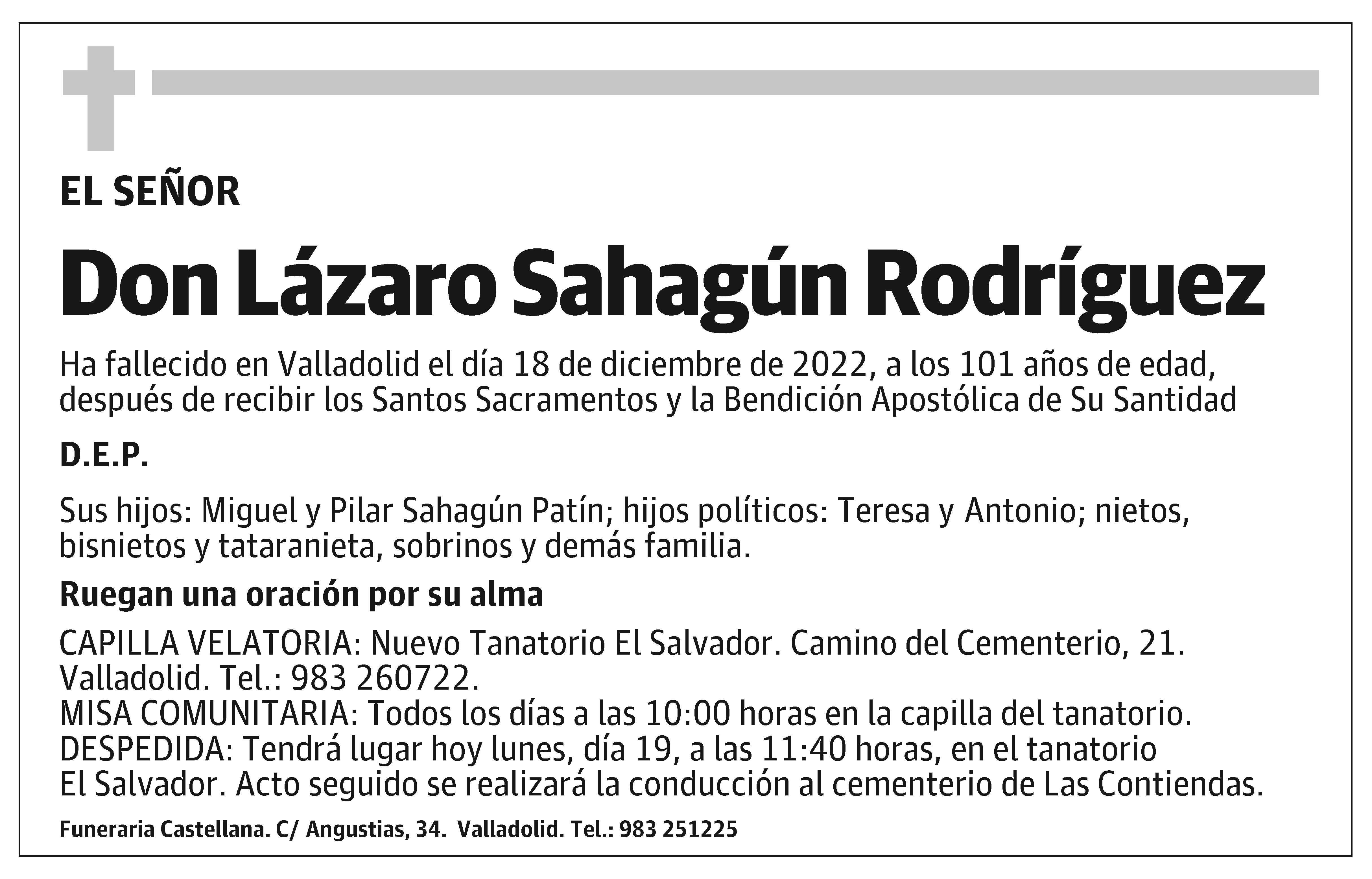 Lázaro Sahagún Rodríguez