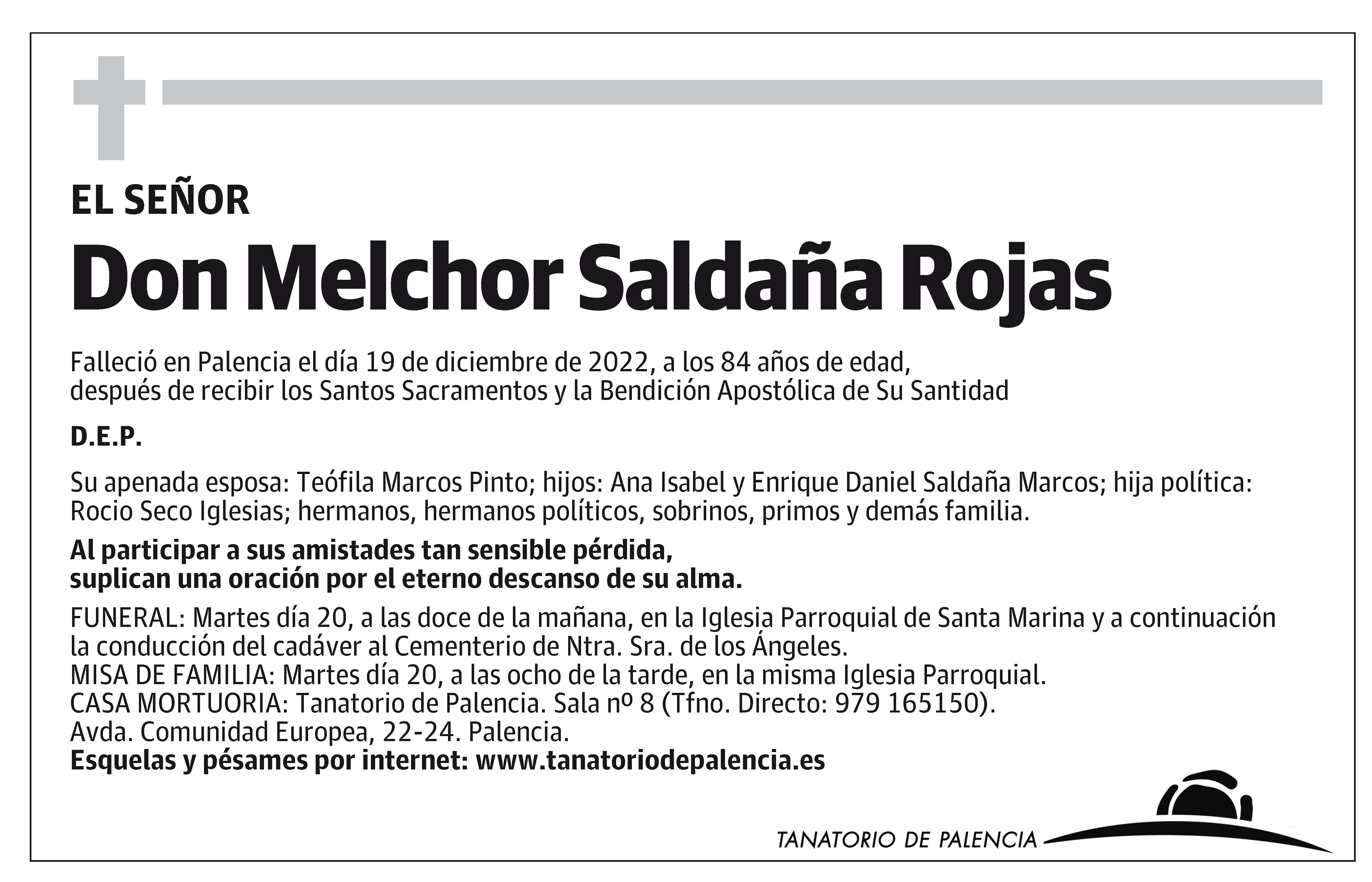 Melchor Saldaña Rojas