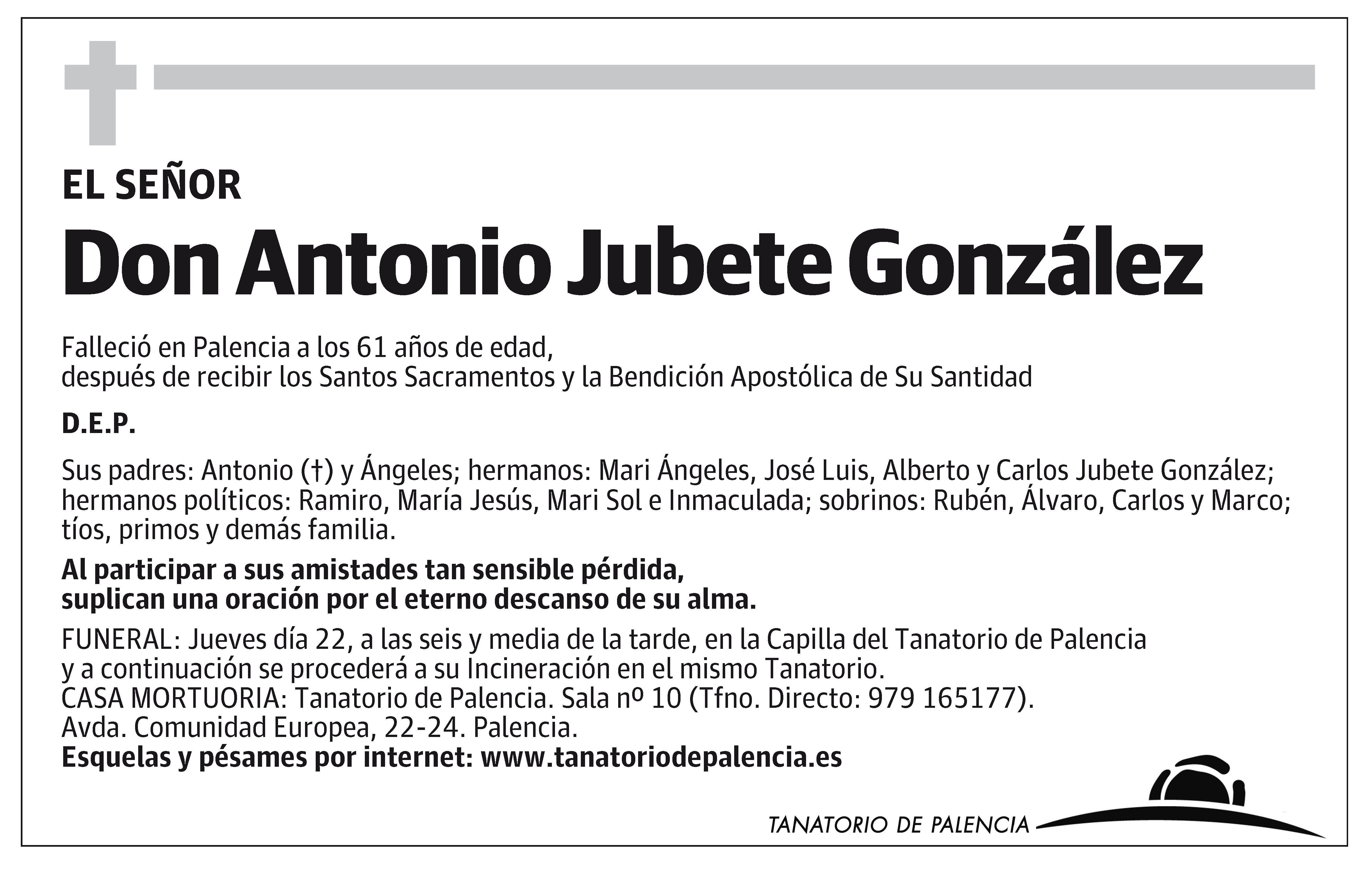 Antonio Jubete González