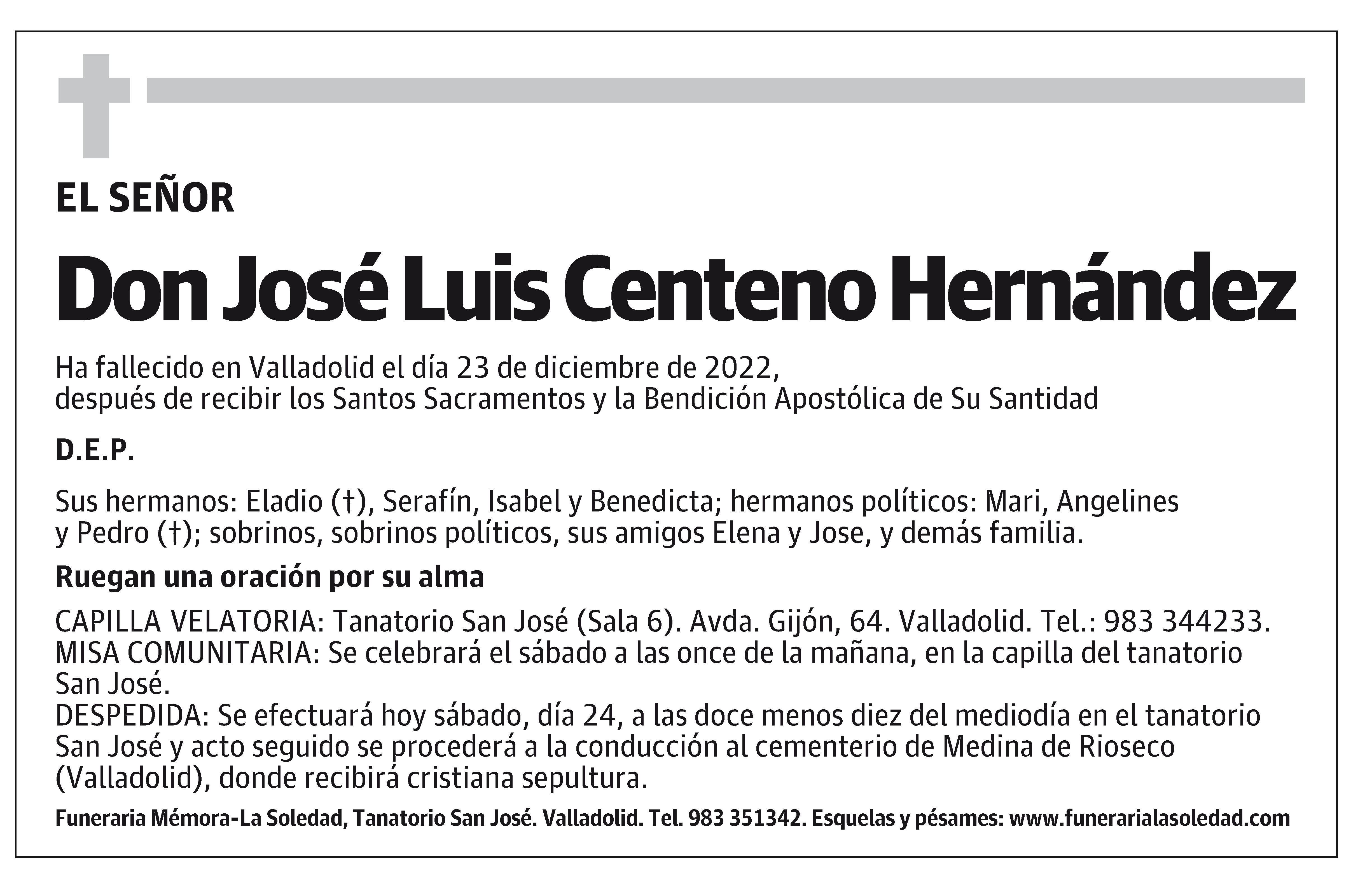 José Luis Centeno Hernández