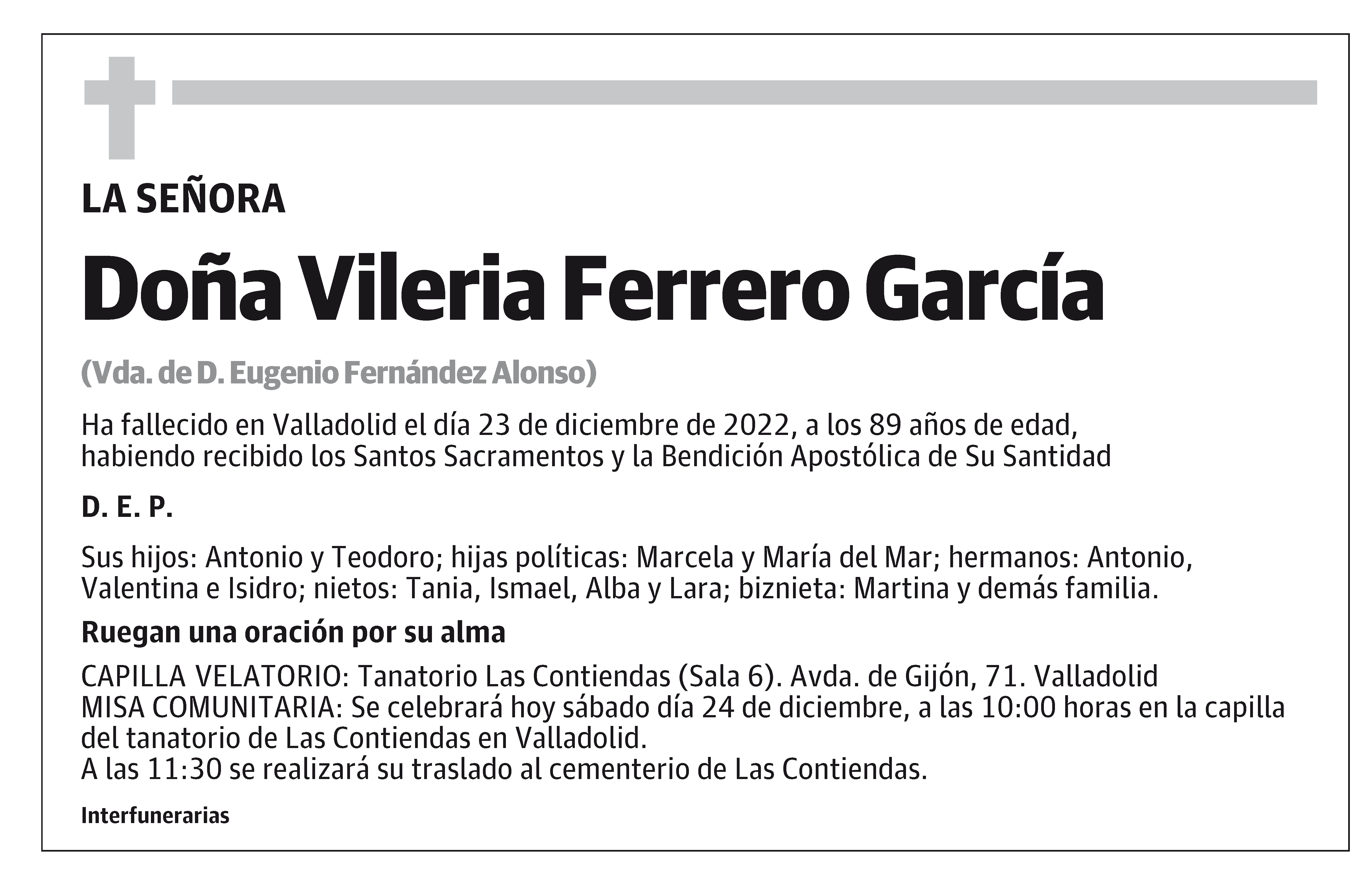 Vileria Ferrero García