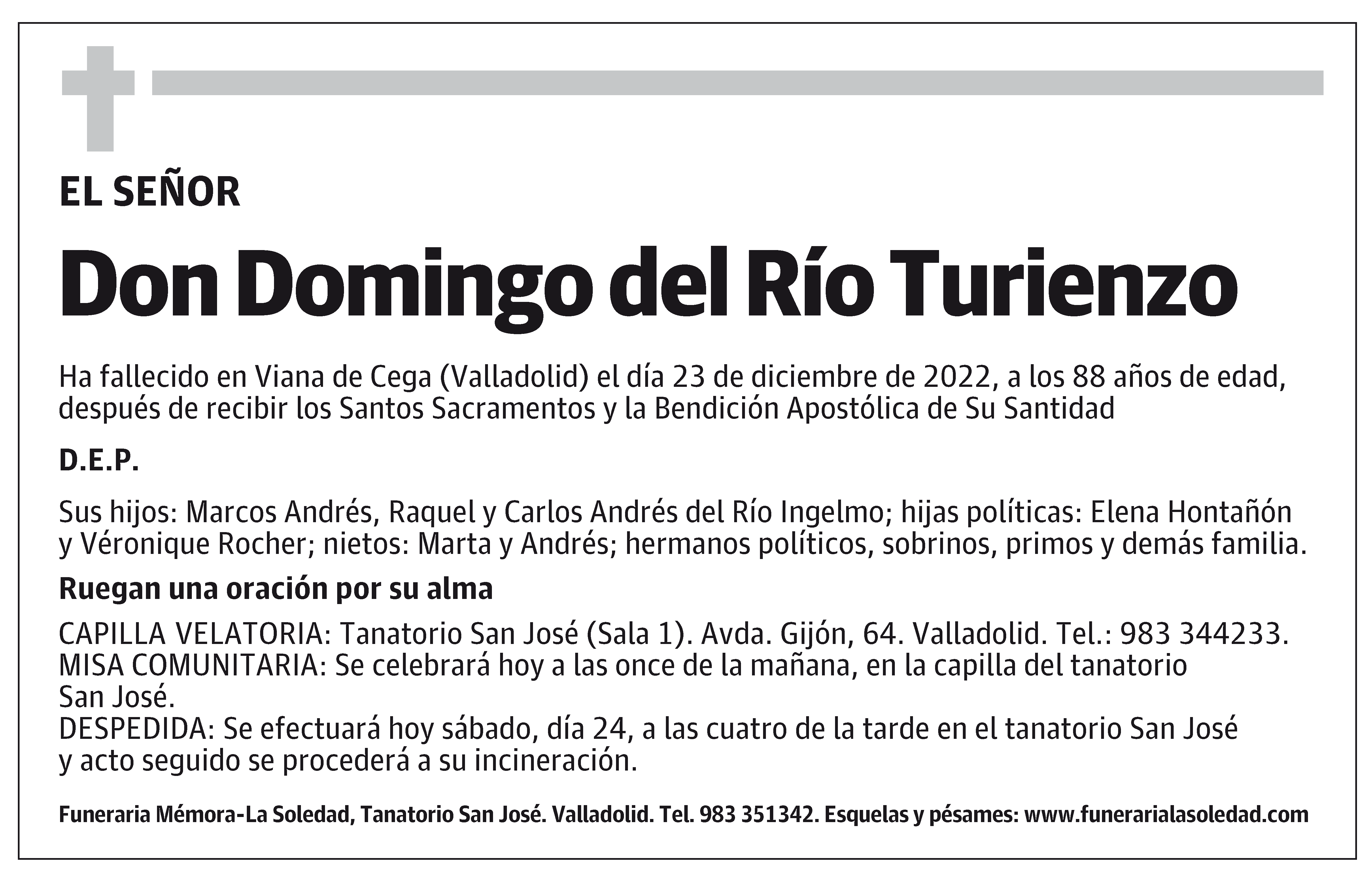 Domingo del Río Turienzo