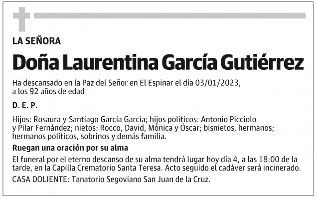 Laurentina García Gutiérrez