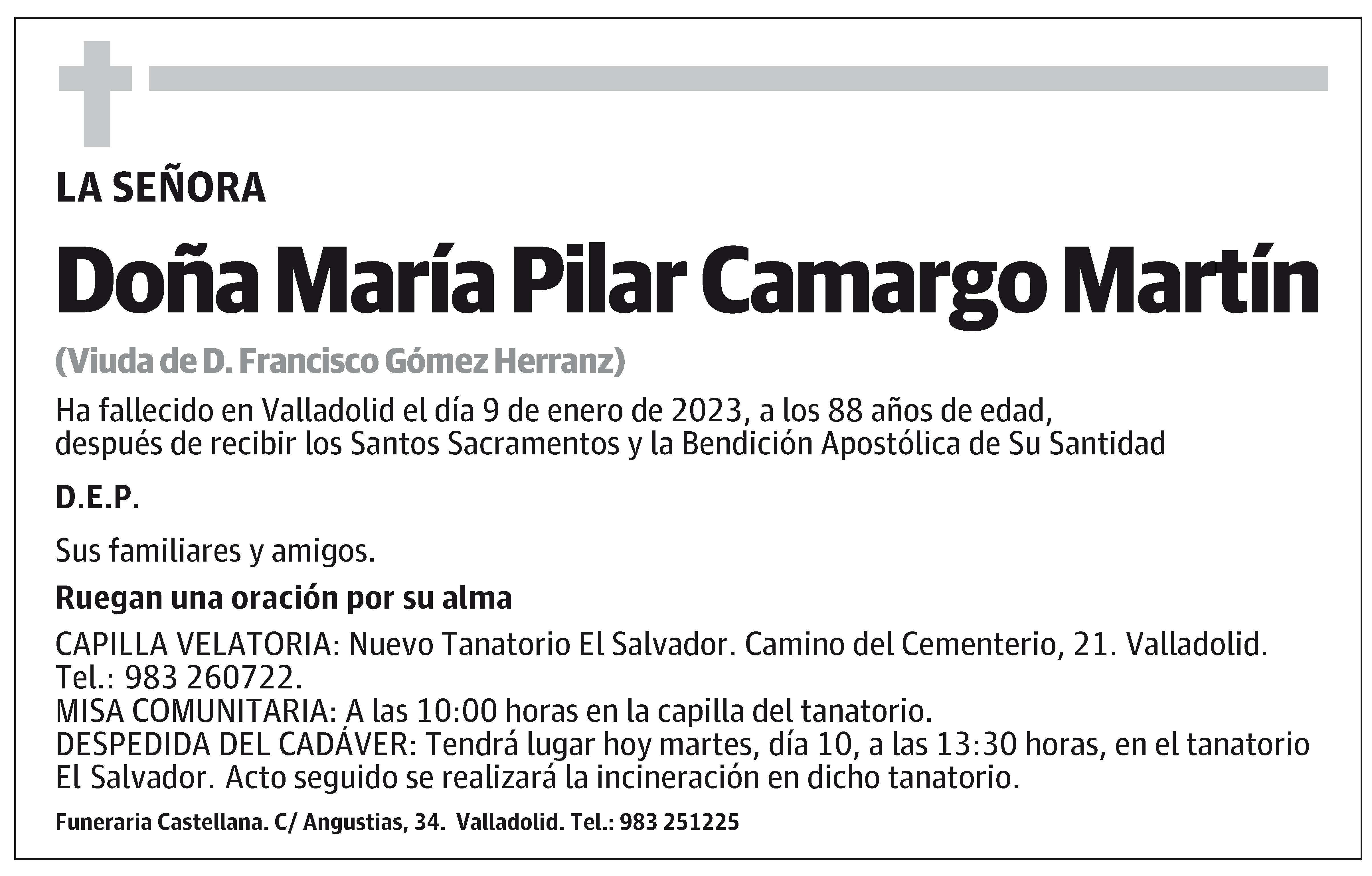 María Pilar Camargo Martín