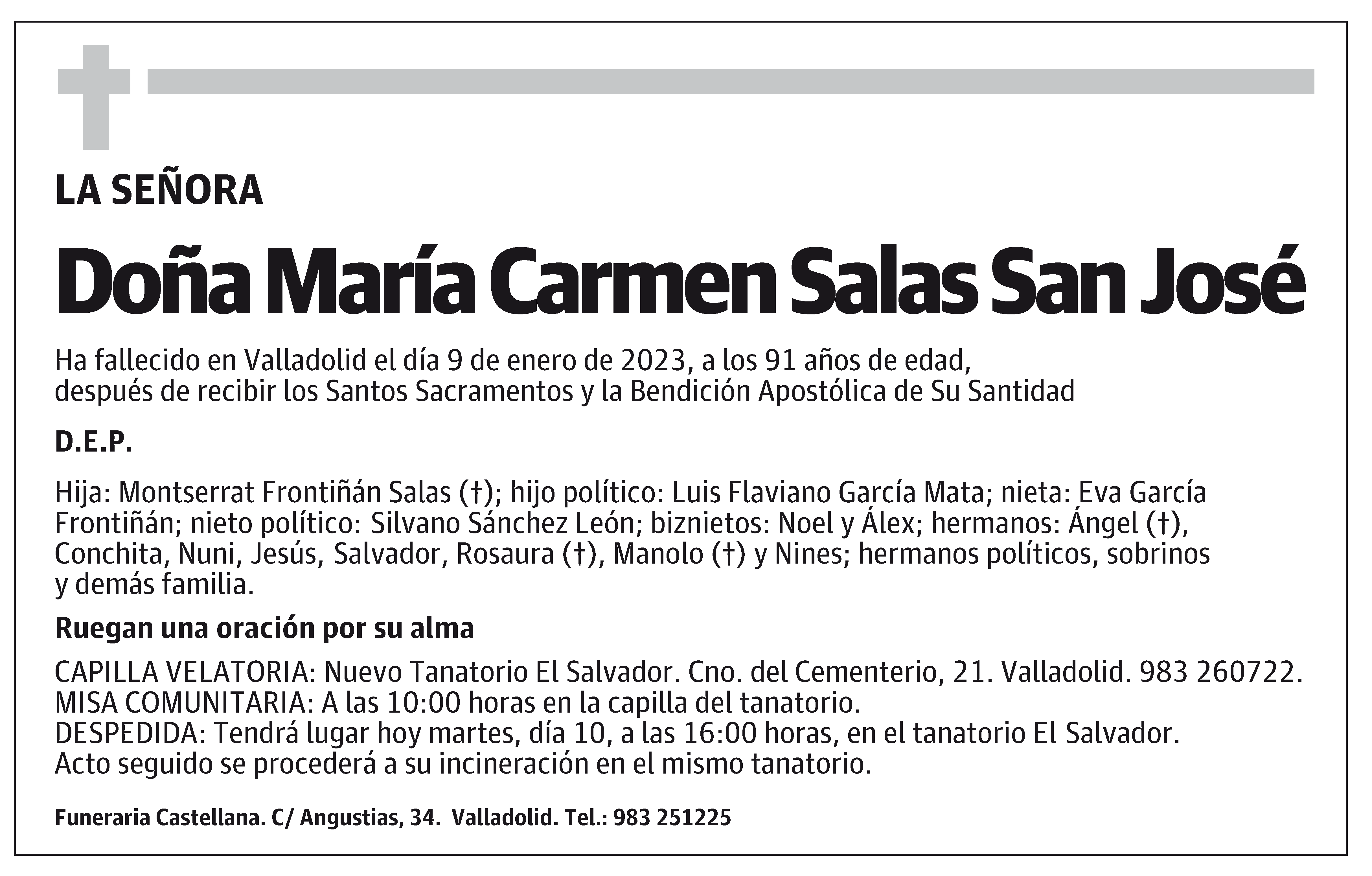 María Carmen Salas San José
