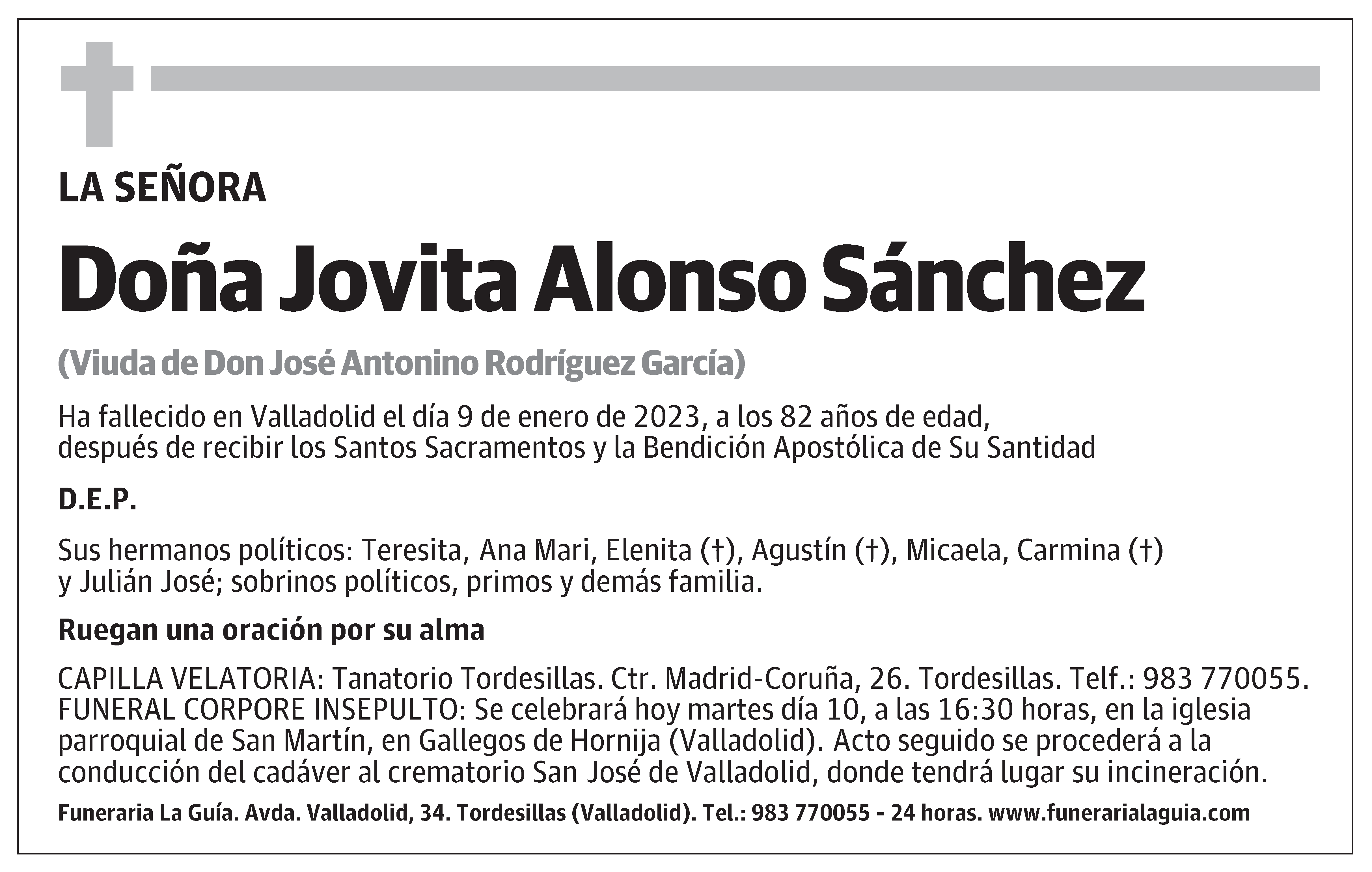 Jovita Alonso Sánchez