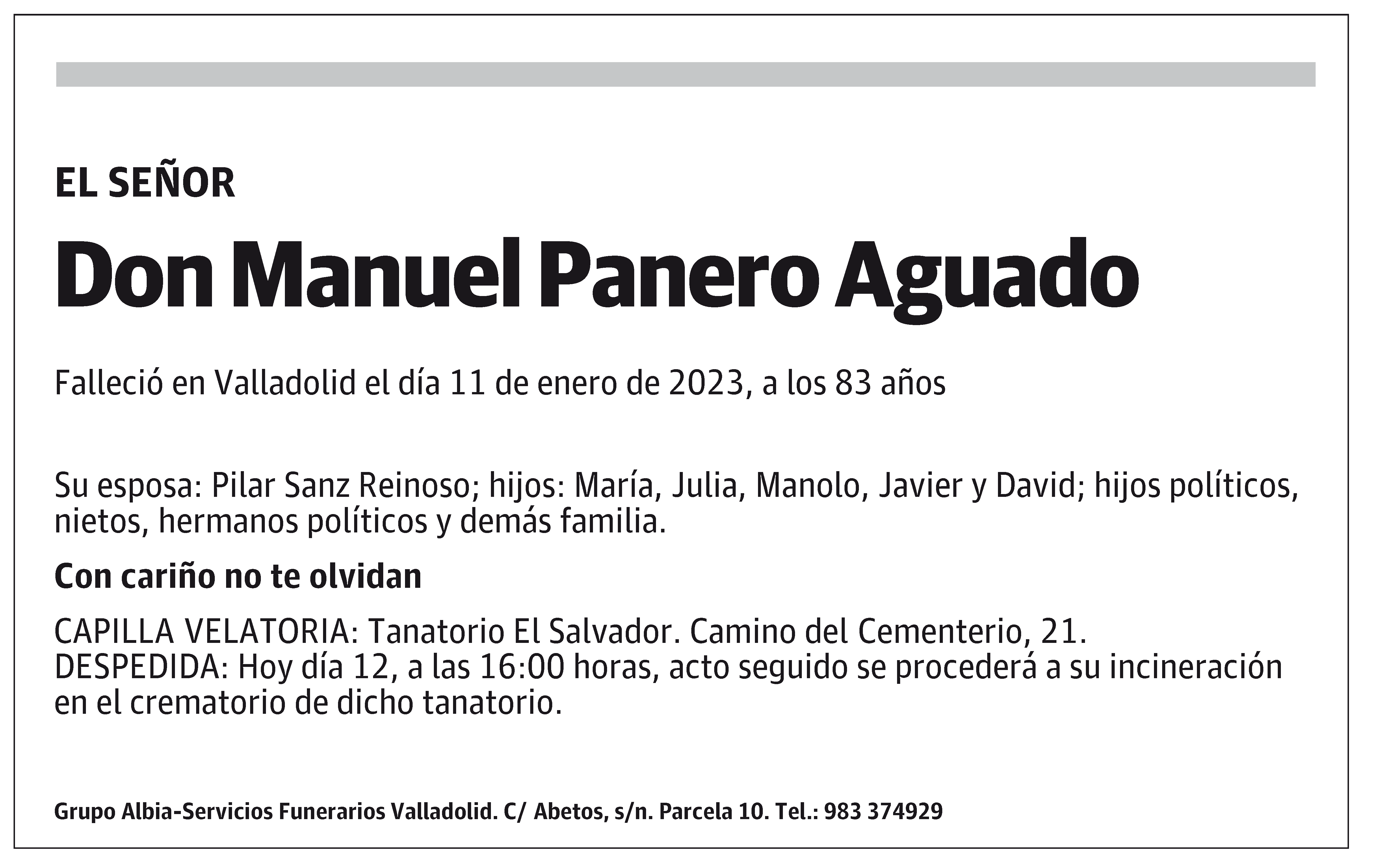 Manuel Panero Aguado