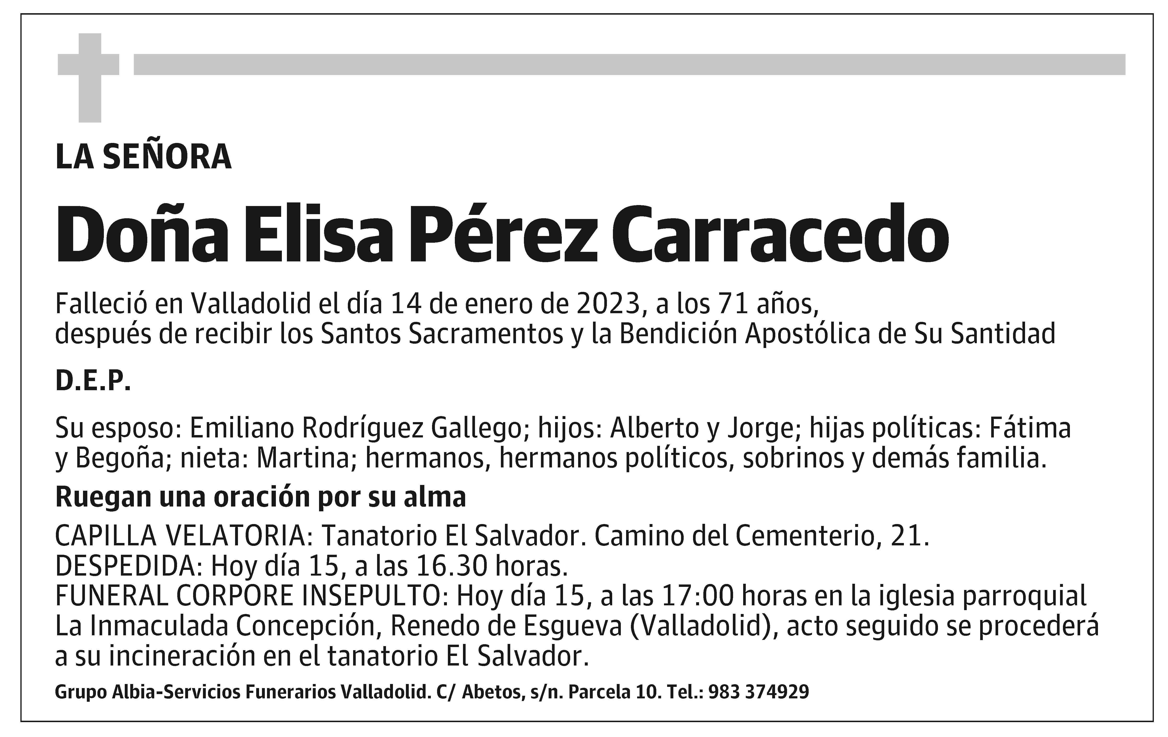Elisa Pérez Carracedo