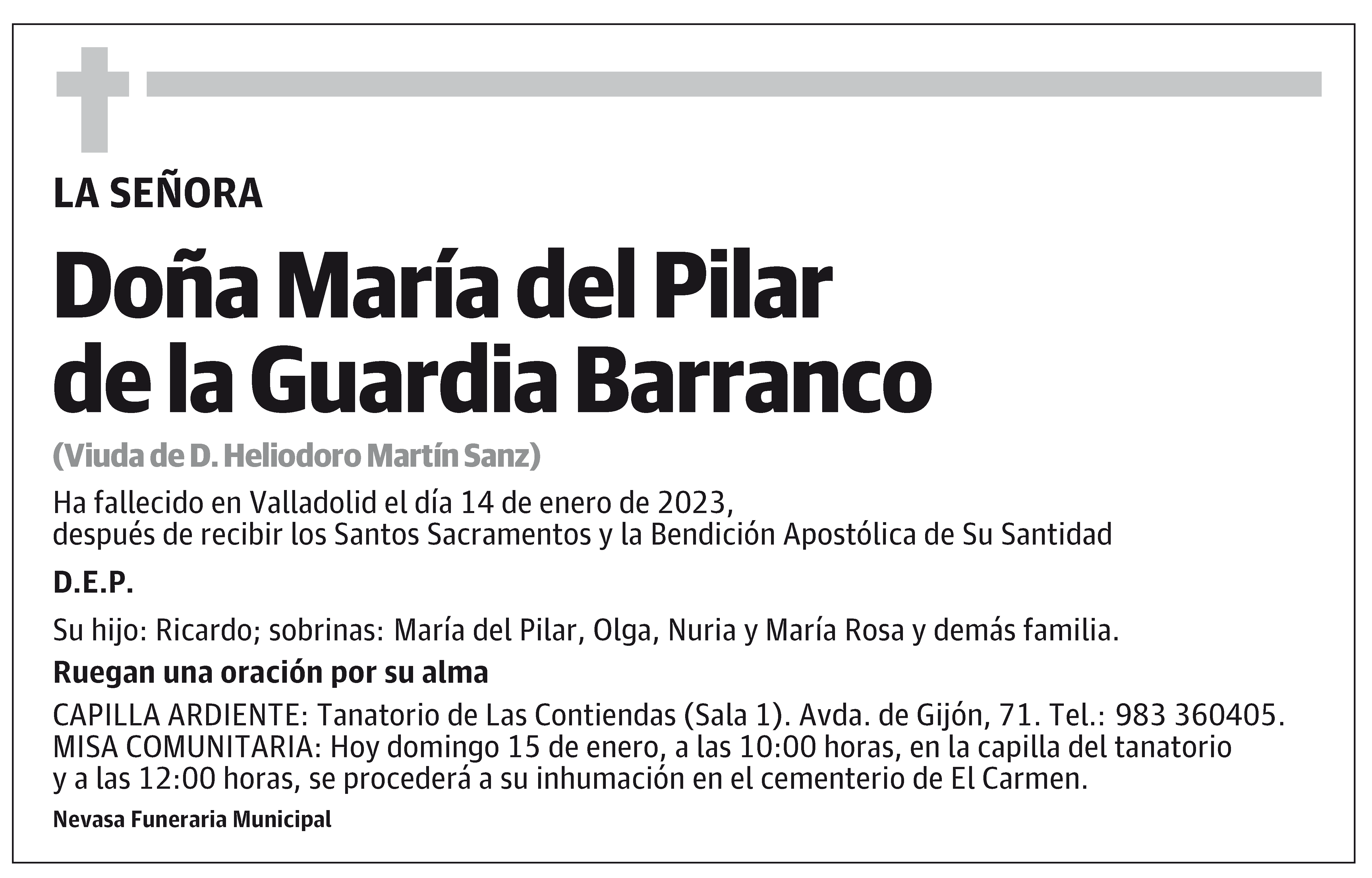 María del Pilar de la Guardia Barranco