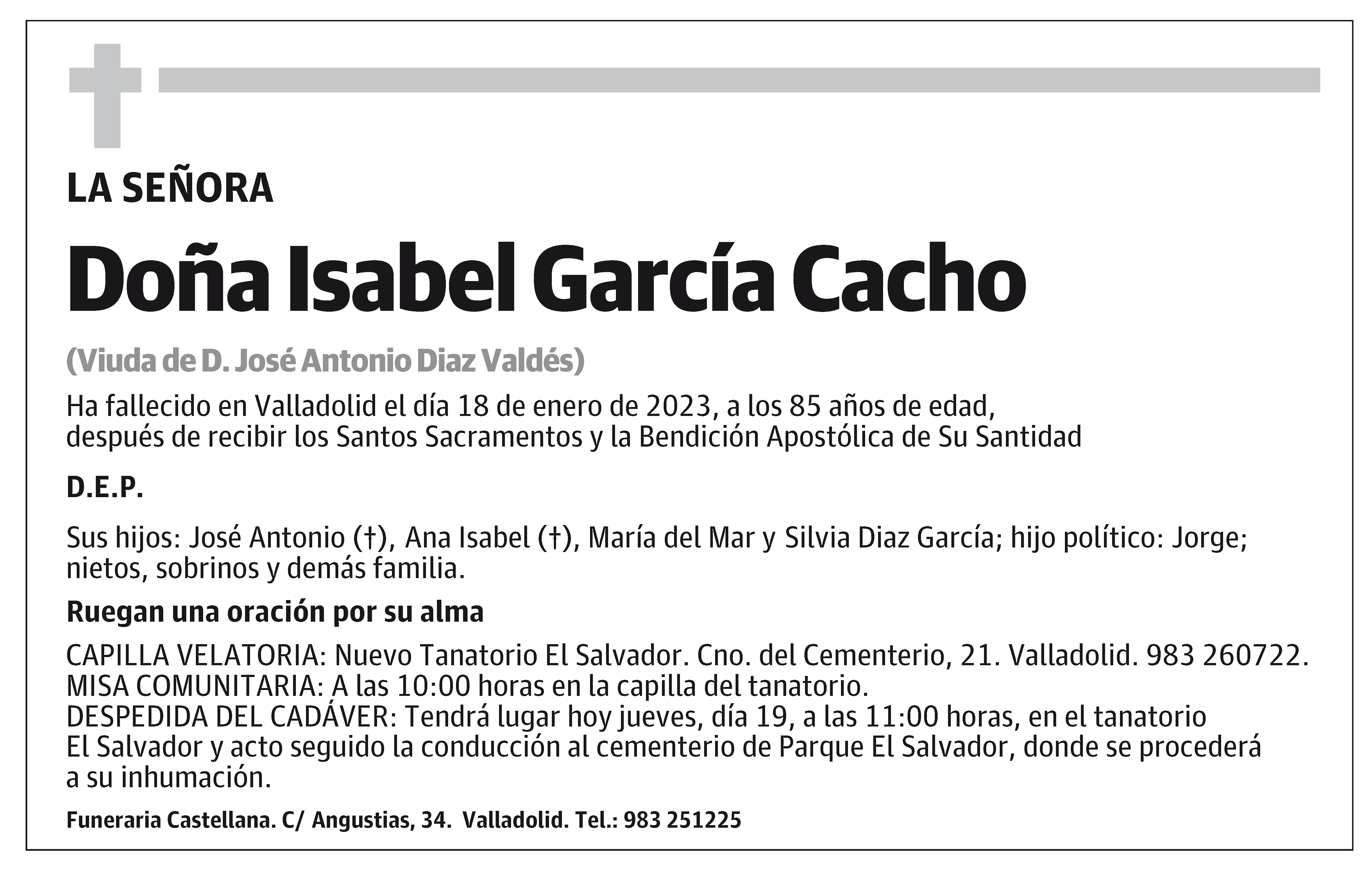 Isabel García Cacho